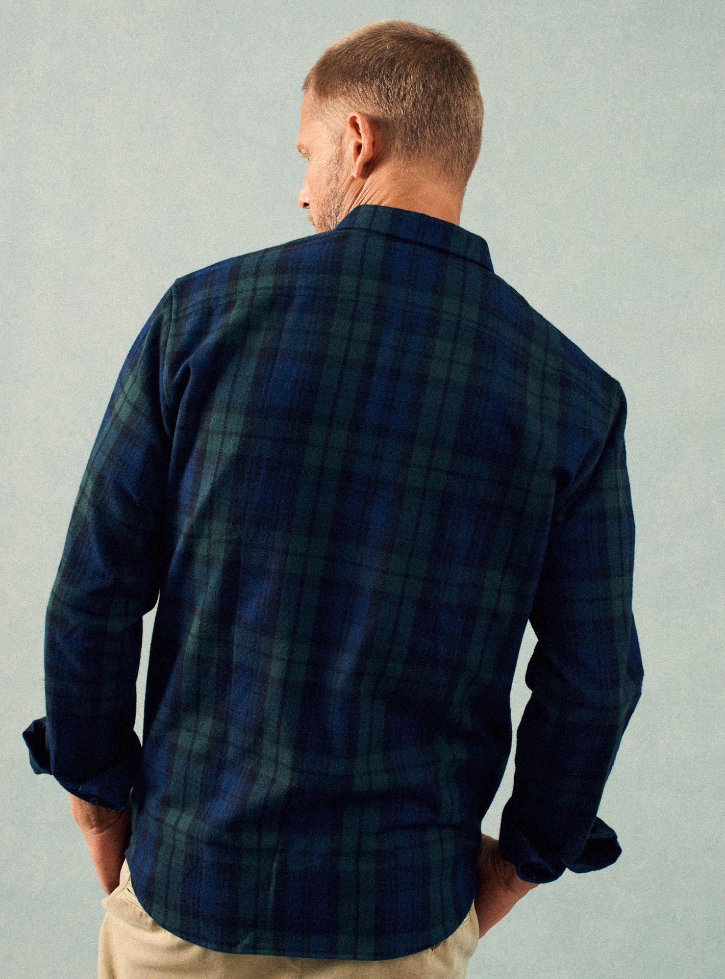 Tribeca Navy/Cedar Shirt-4