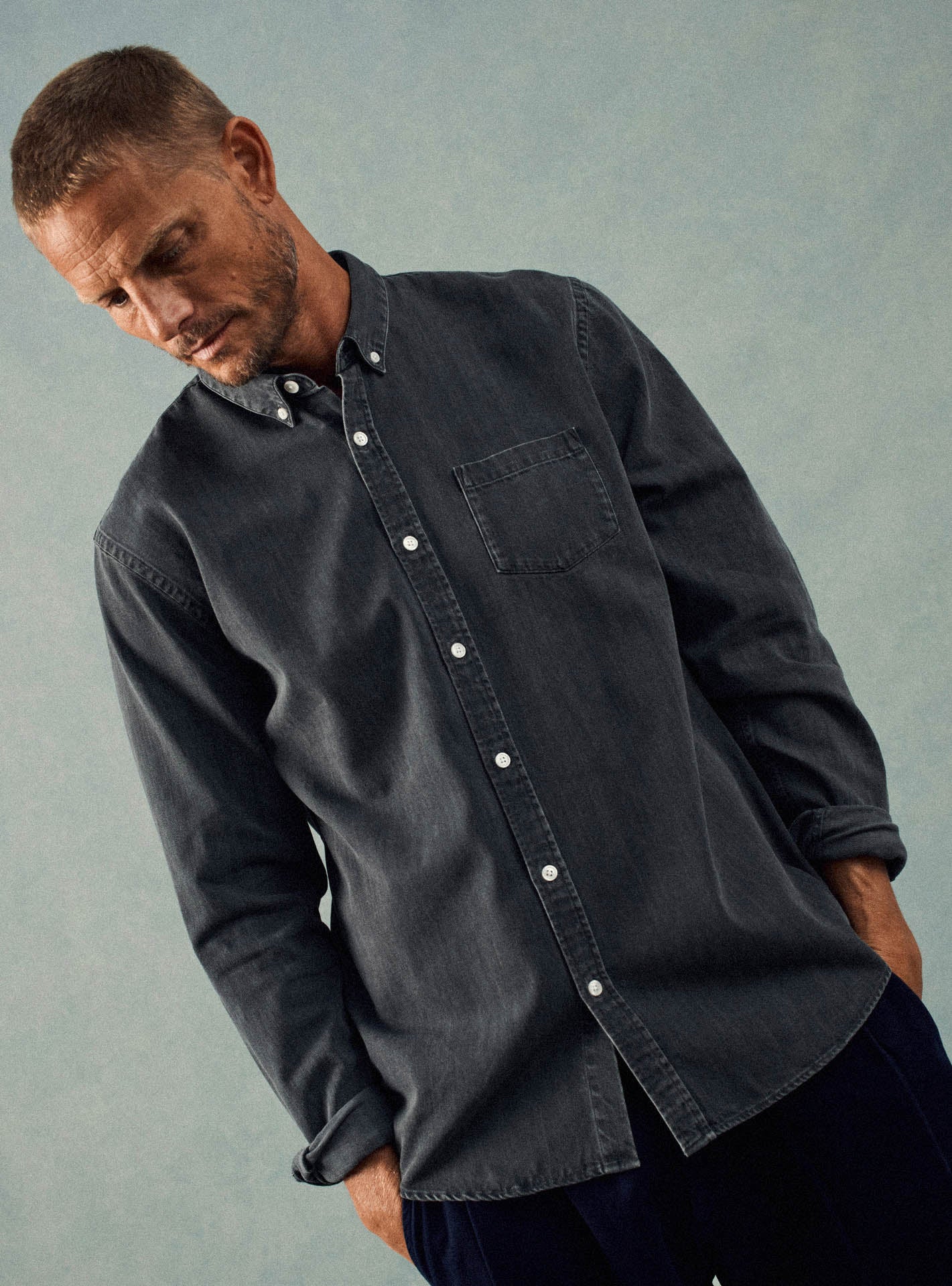 Chemise Tribeca Anthracite-1