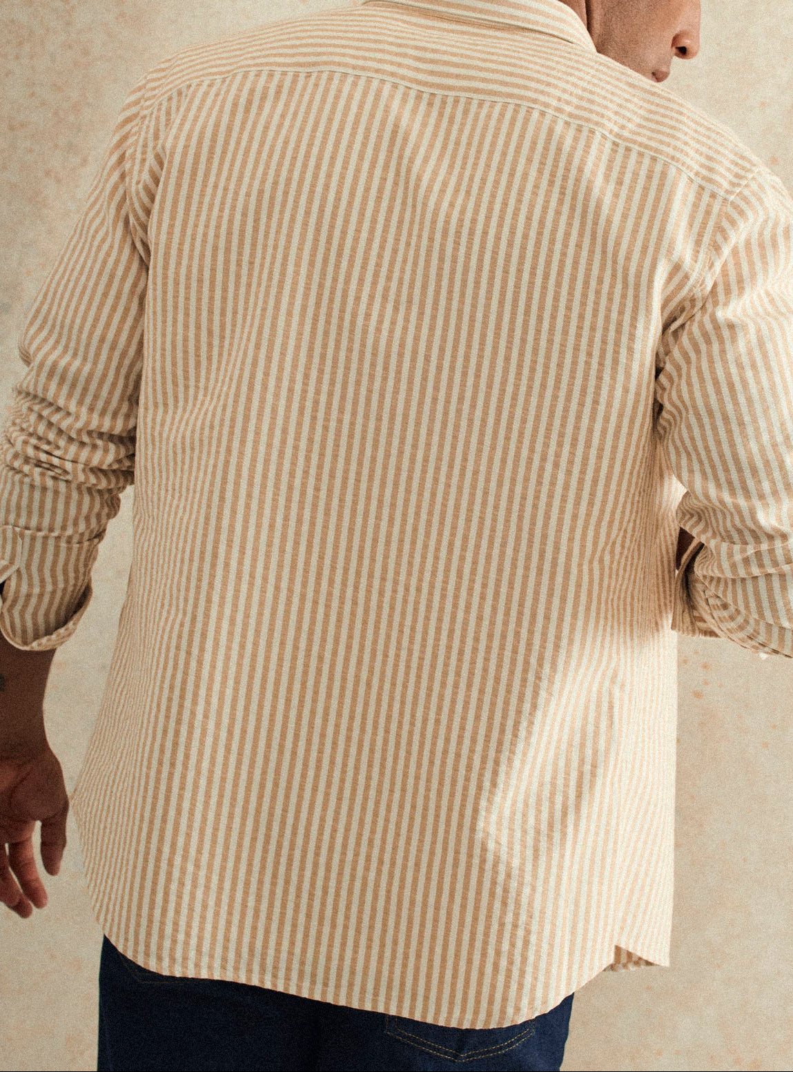Soho Off-white/Mustard Shirt-5