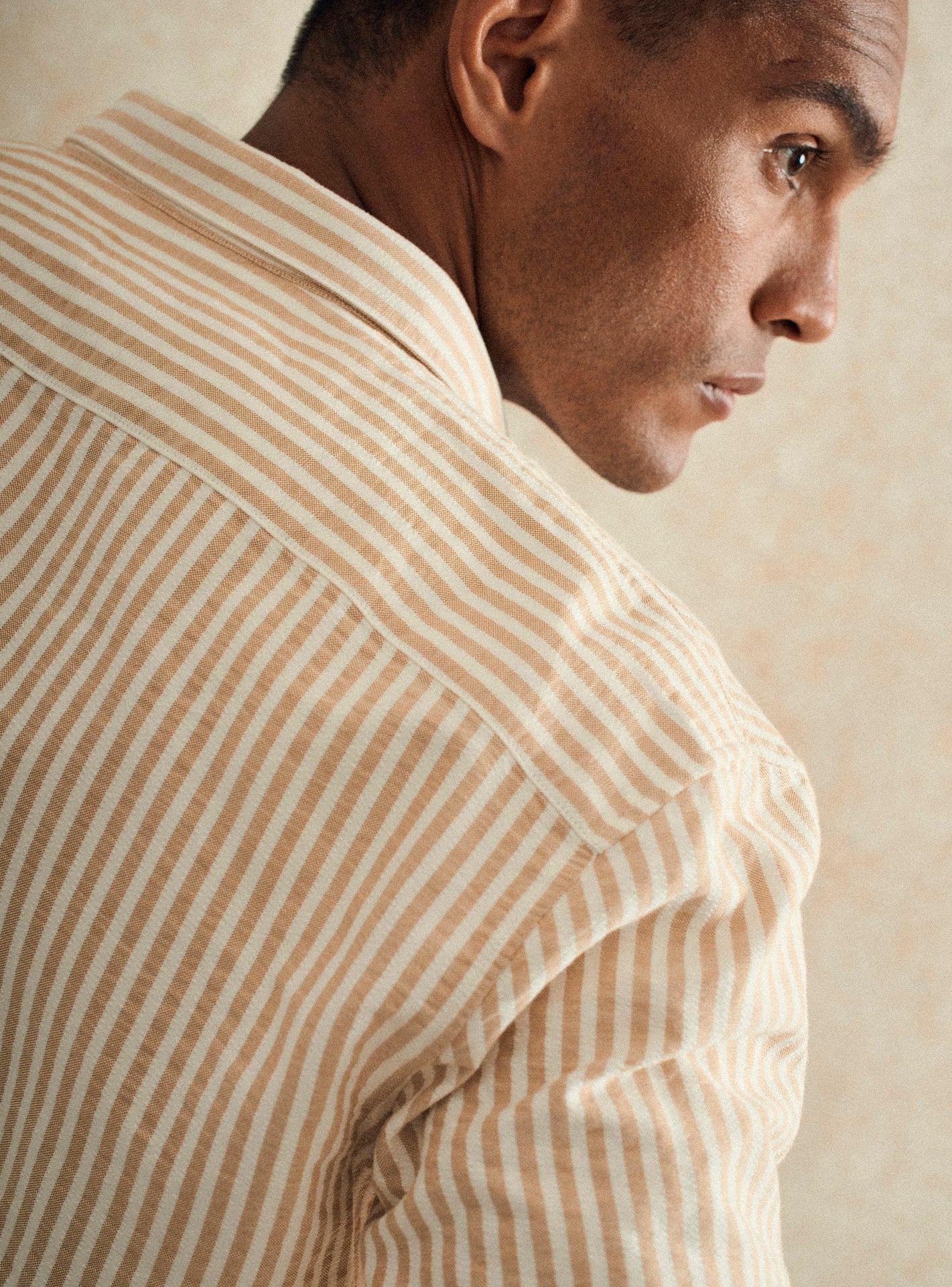 Chemise Soho Ecru/Moutarde-4