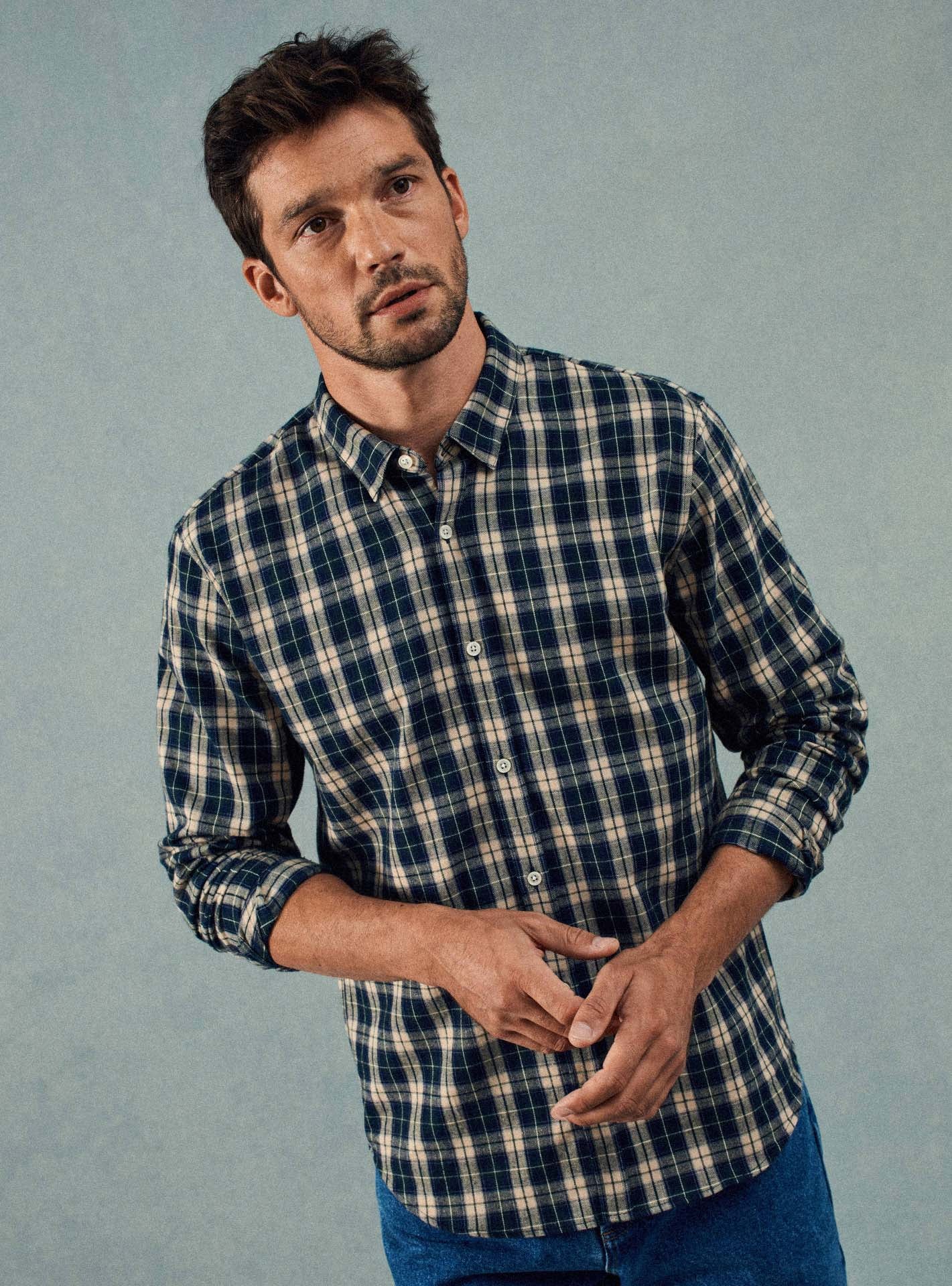 Chemise Mercer Chrome/Cèdre