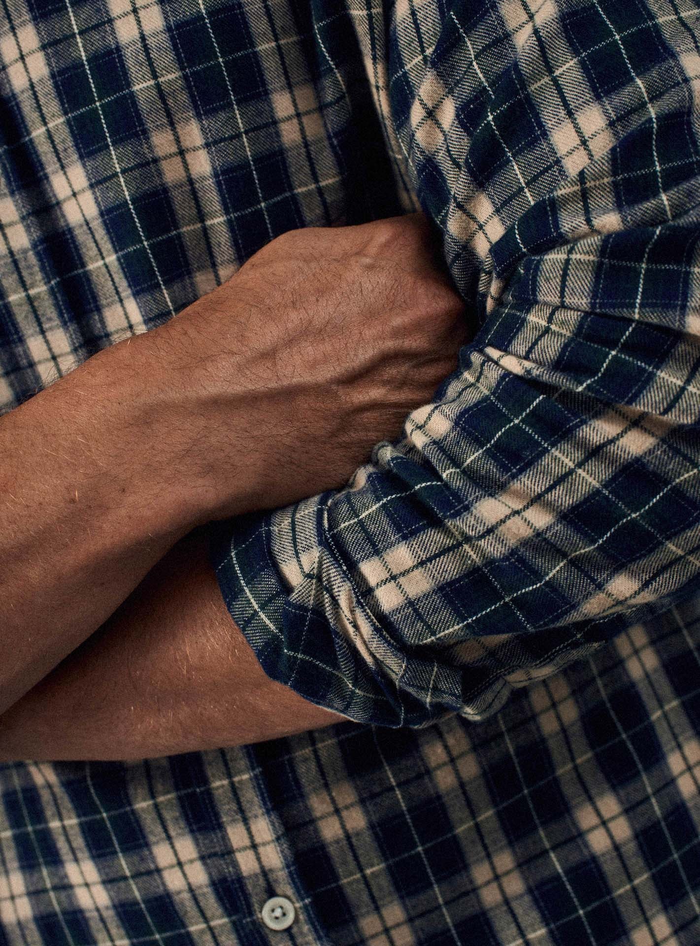 Chemise Mercer Chrome/Cèdre-3