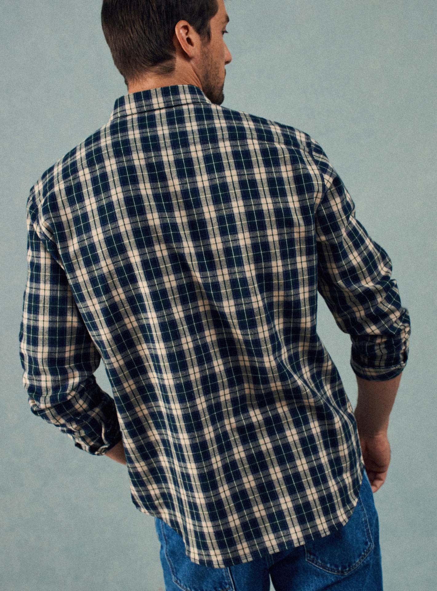 Chemise Mercer Chrome/Cèdre-4