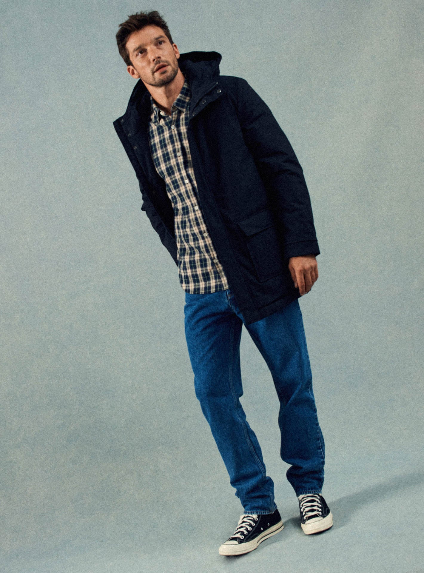 Chemise Mercer Chrome/Cèdre-5