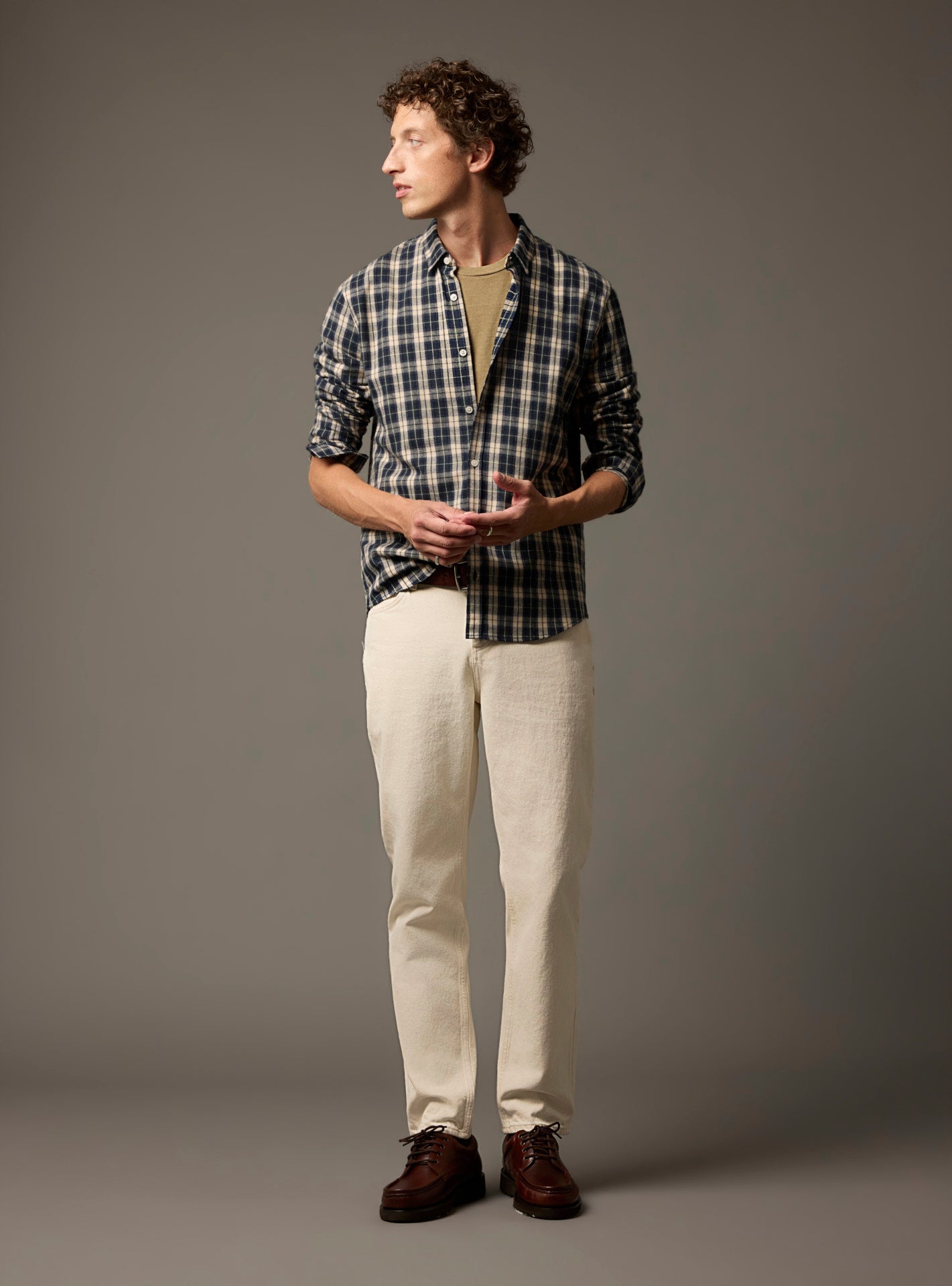 Chemise Mercer Chrome/Cèdre-2