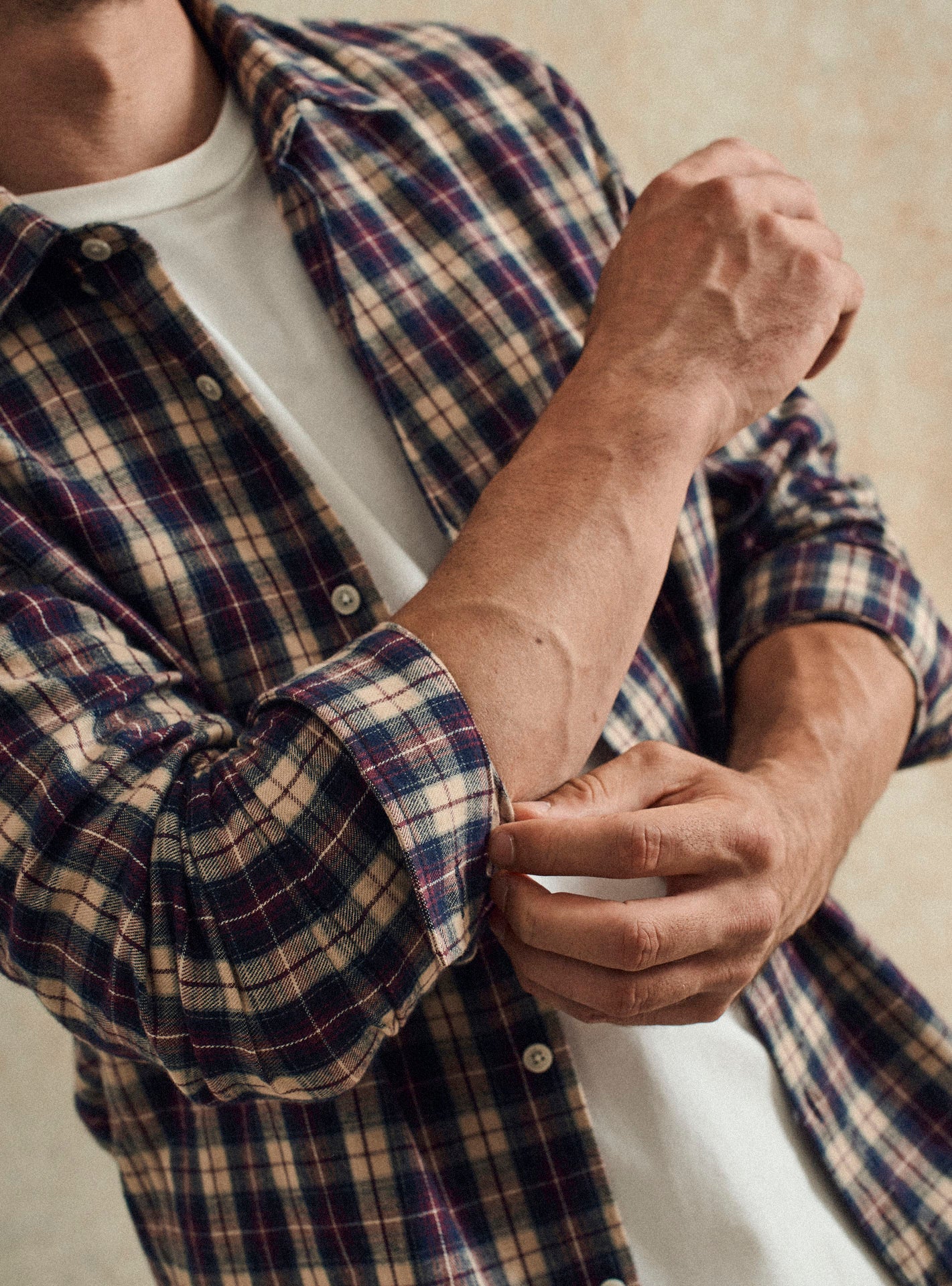 Mercer Off-white/Amethyst Shirt-2