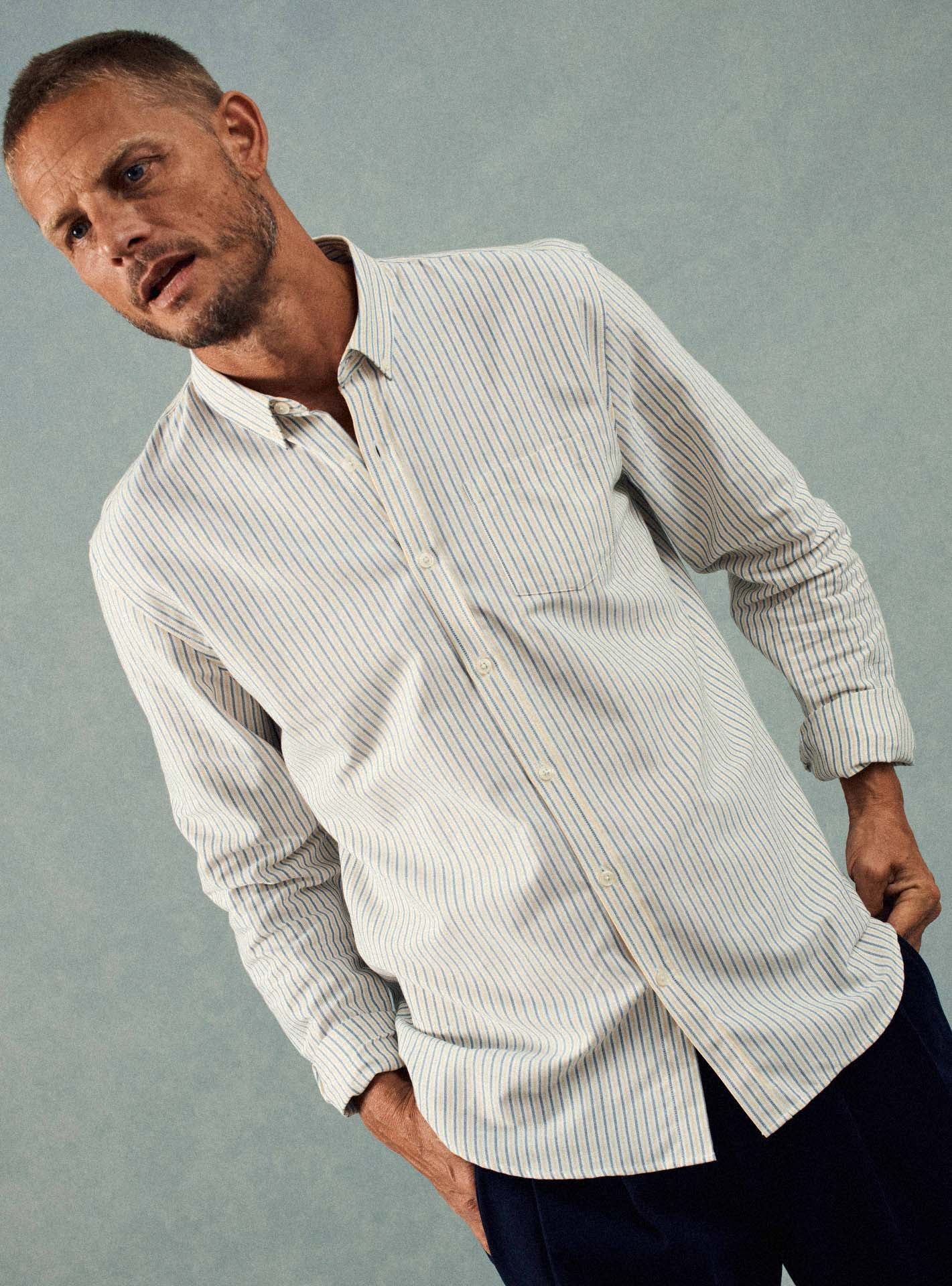 Chemise Tribeca Topaze/Anthracite-1