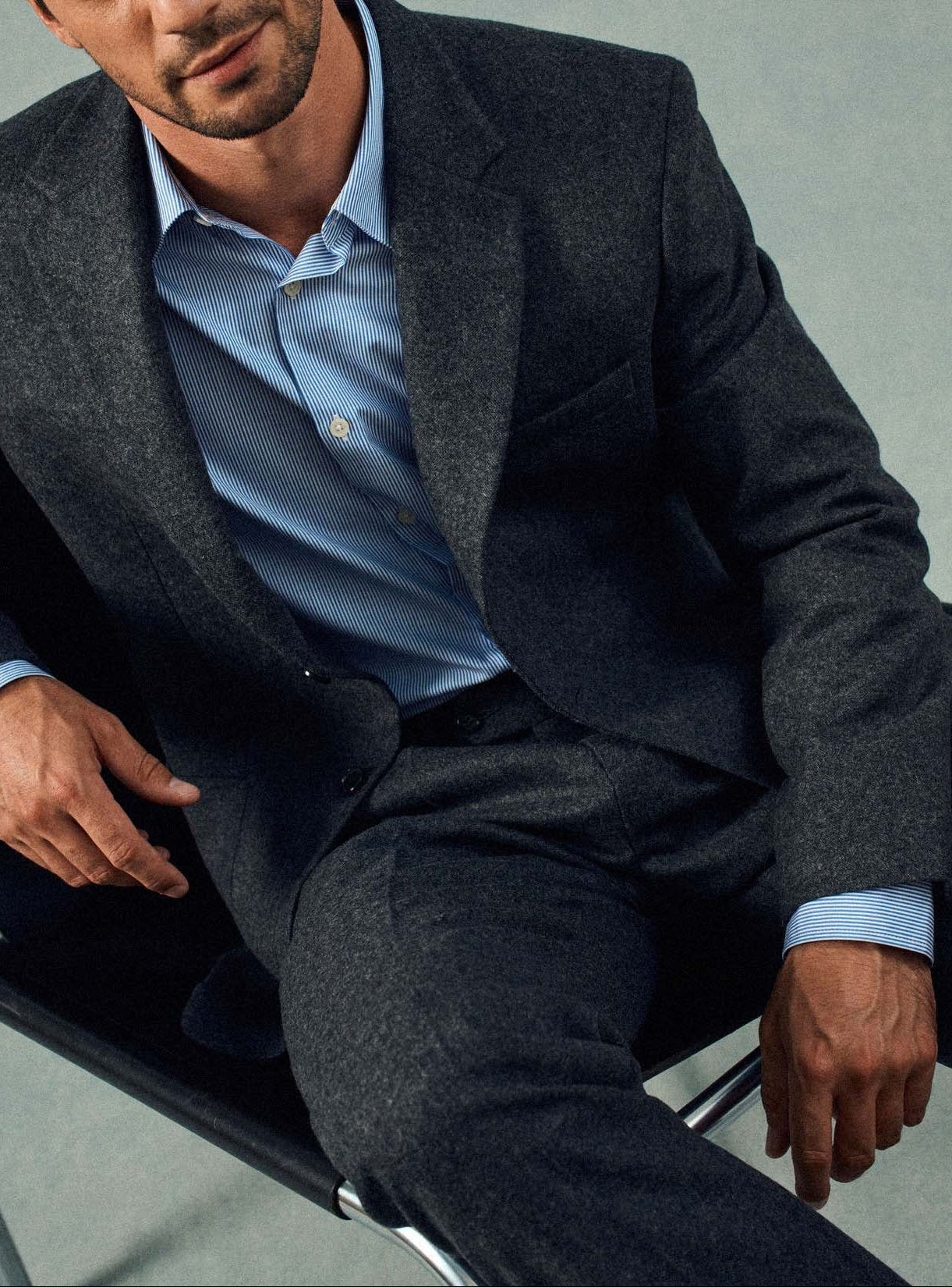 Chemise Jake White/Horizon-5