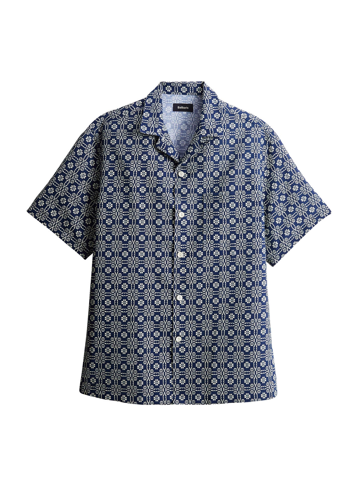 Chemise Harry Océan/Ecru-6