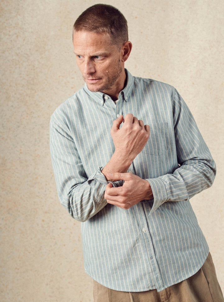 Chemise Tribeca Lichen/Beige