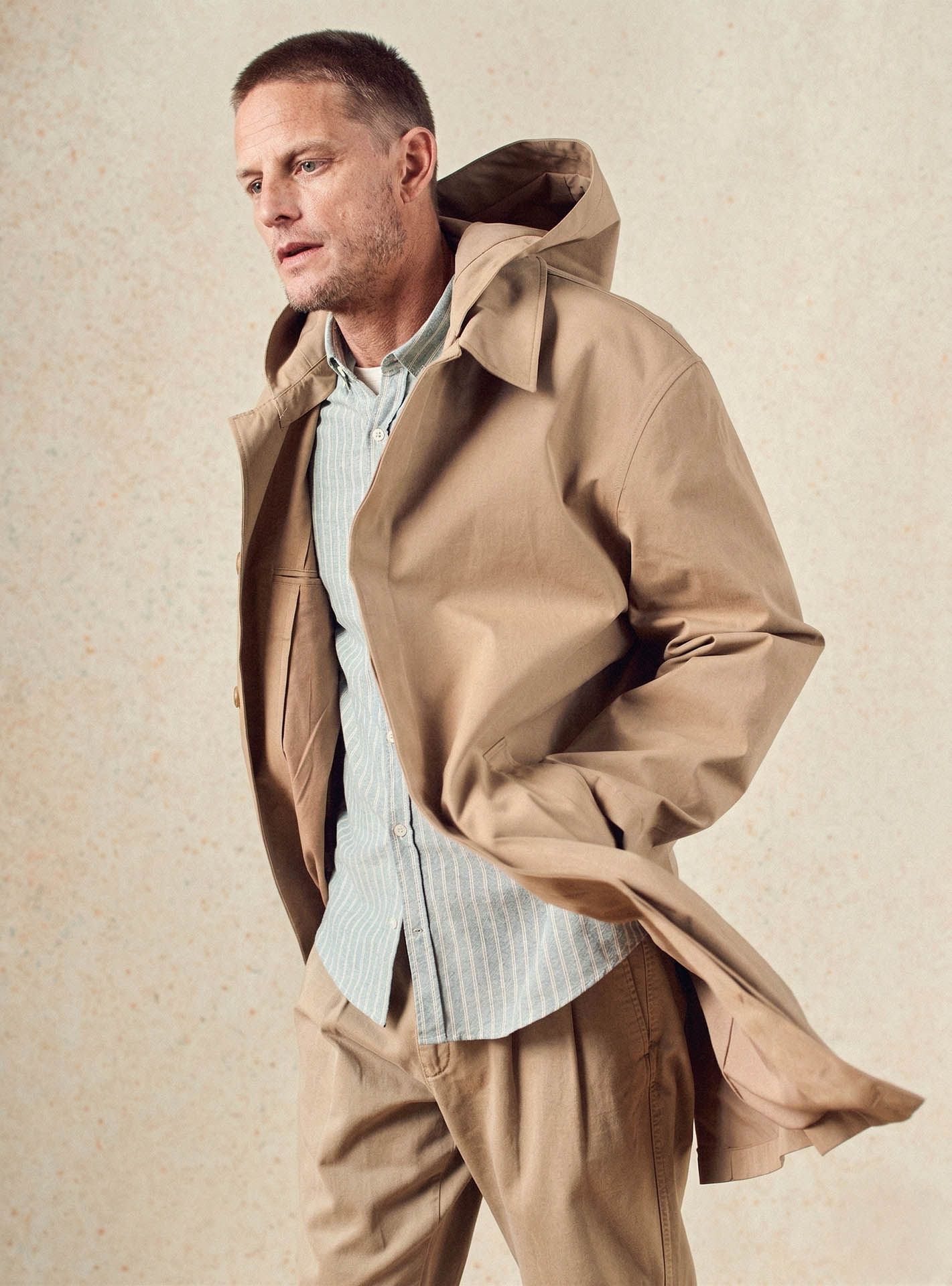 Tribeca Lichen/Beige Shirt-6