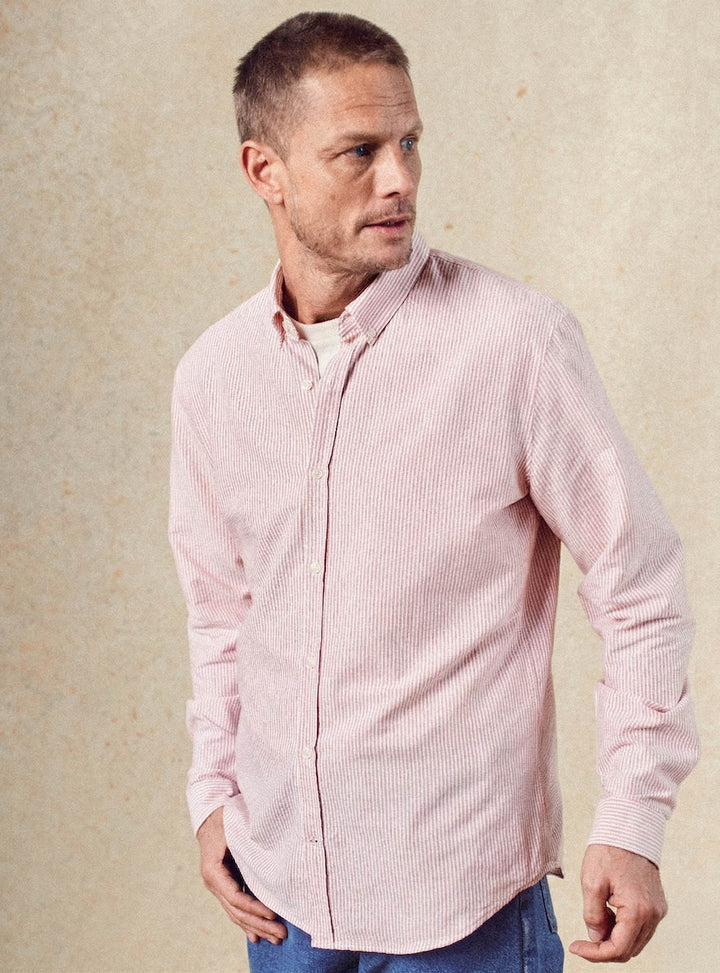 Chemise College Pumpkin/Ecru