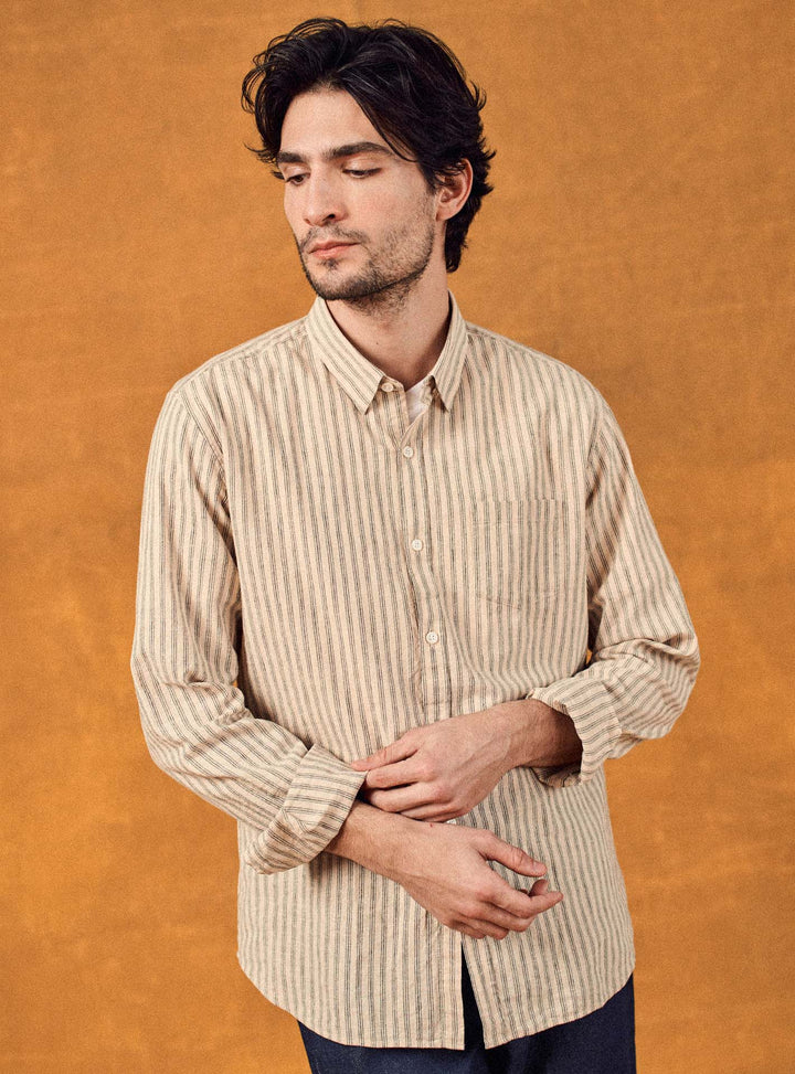 Chemise Soho Ecru/Navy