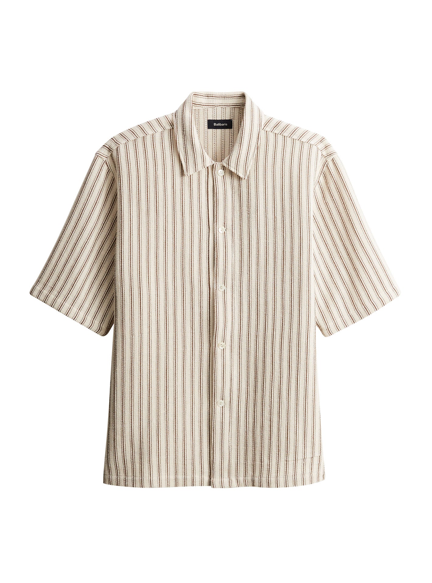 Chemise Henri Ecru/Brun-6