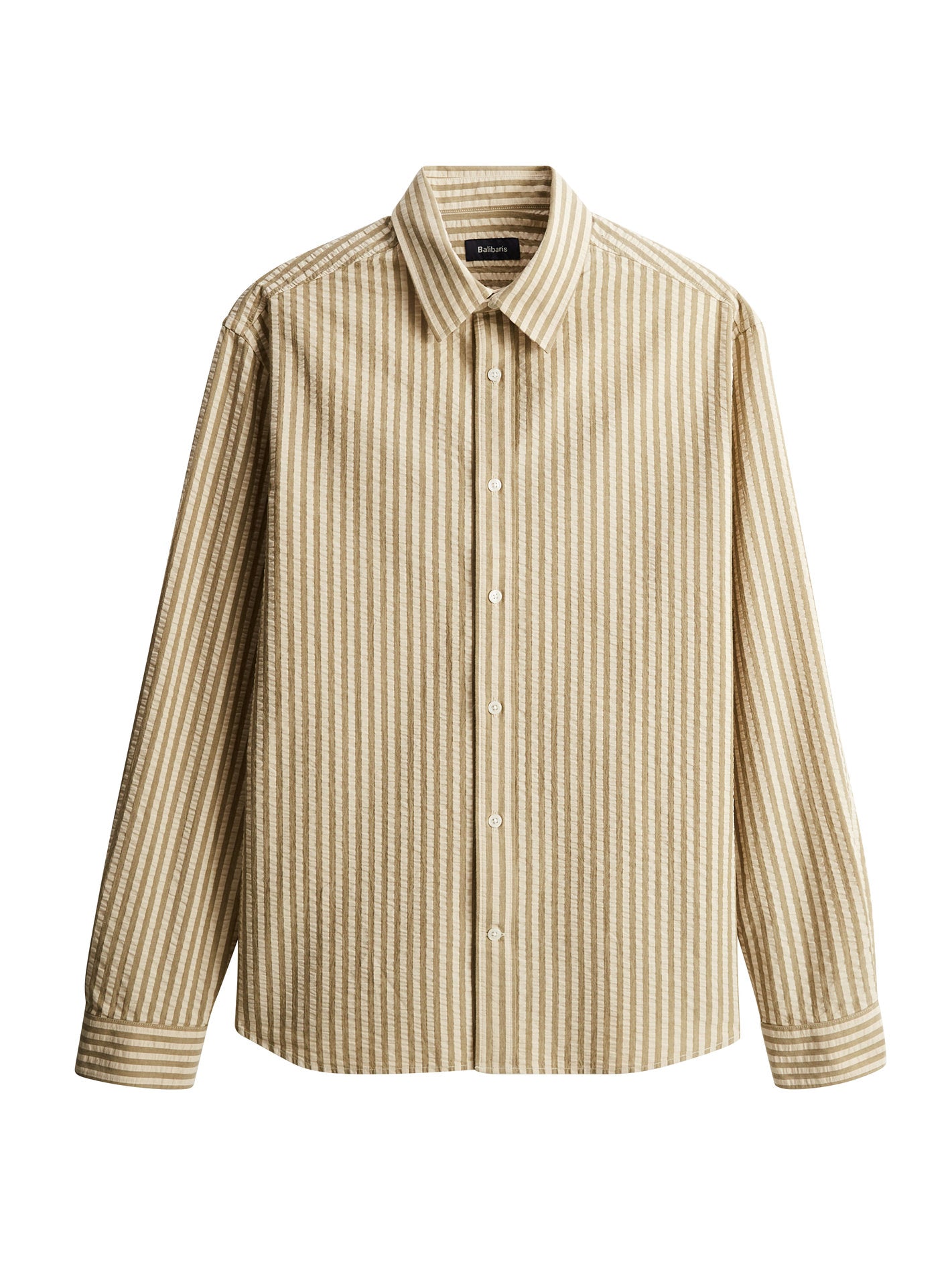 Chemise Robin Sauge/Ecru