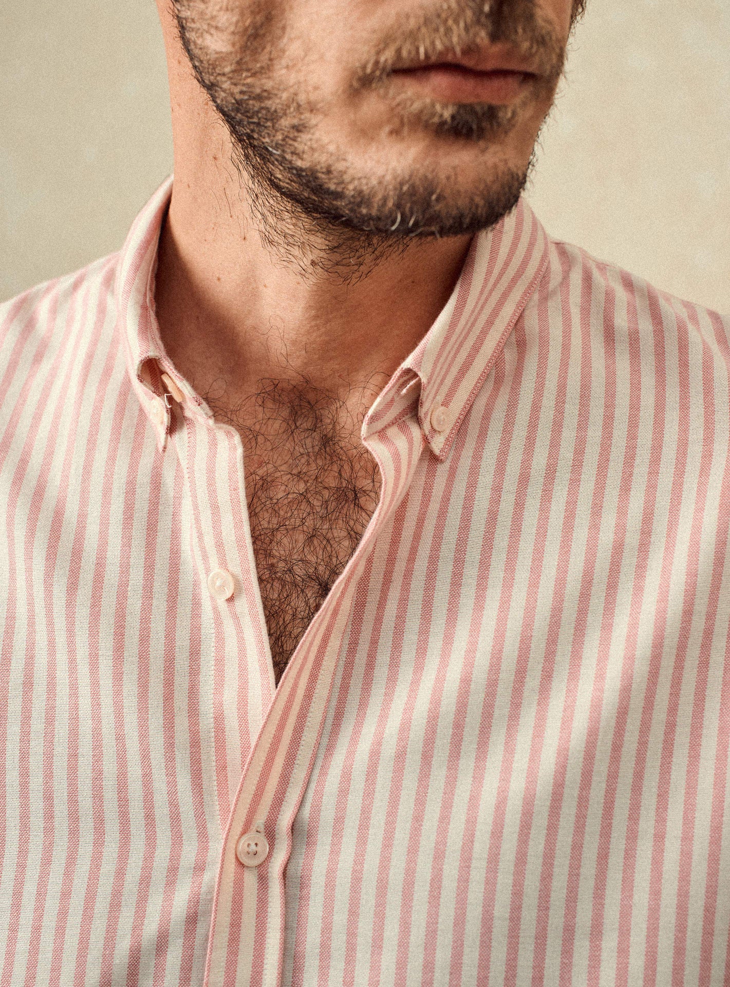 Chemise College Ecru/Rosette