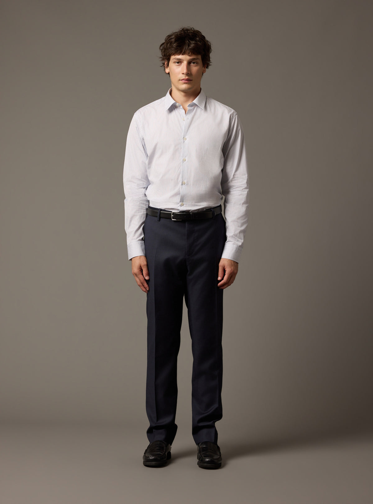 Chemise Jake Ciel/White