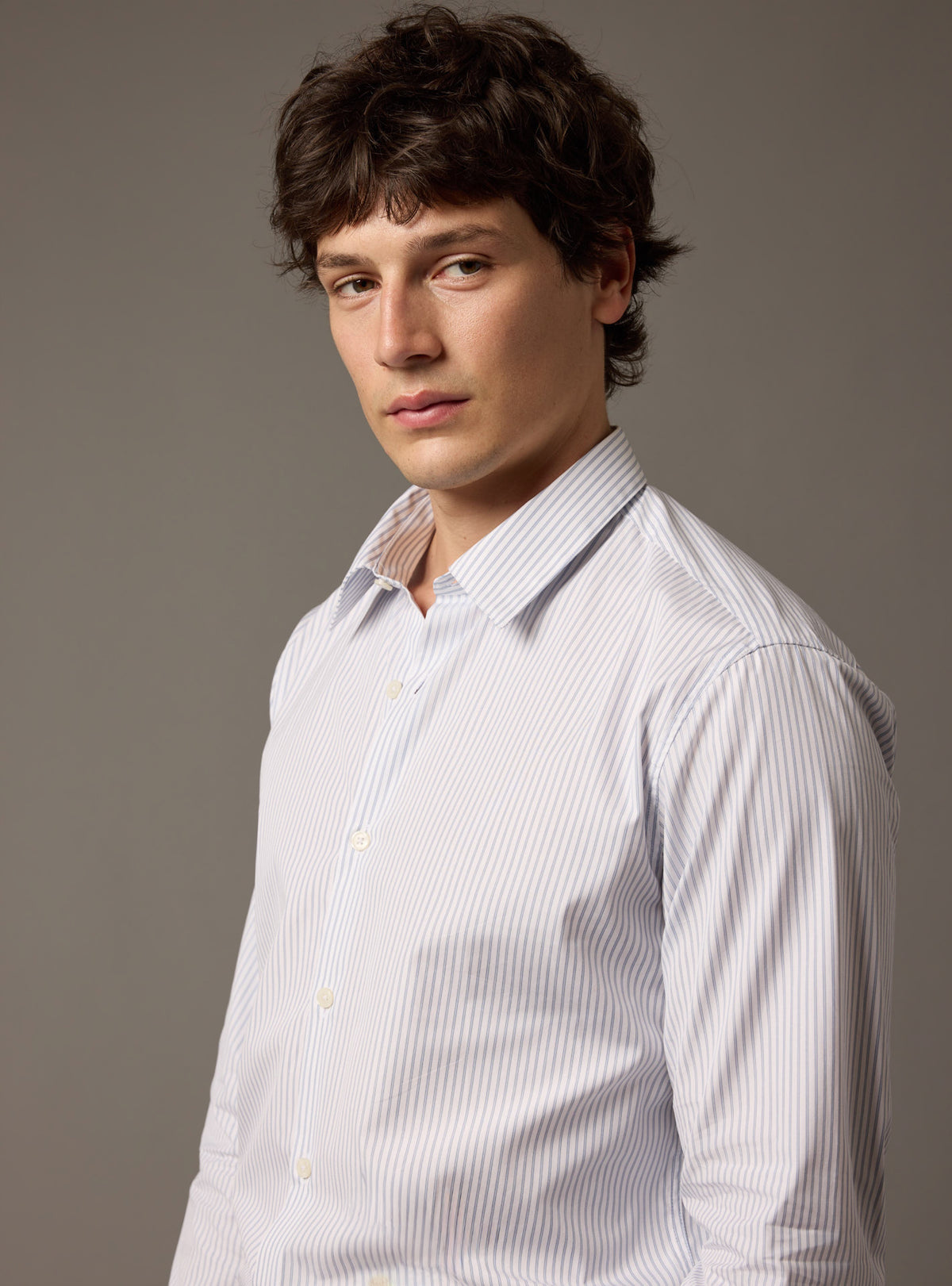 Chemise Jake Ciel/White-7