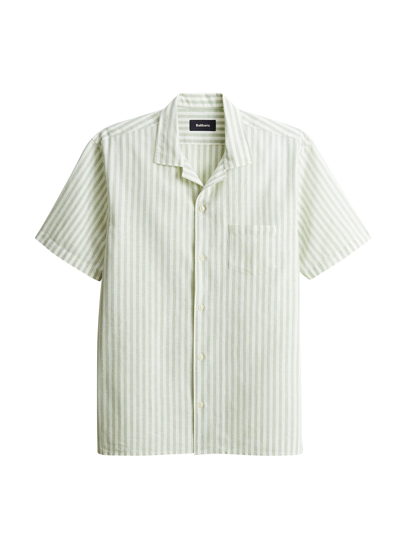 Chemise Harlem Asperge/White-6