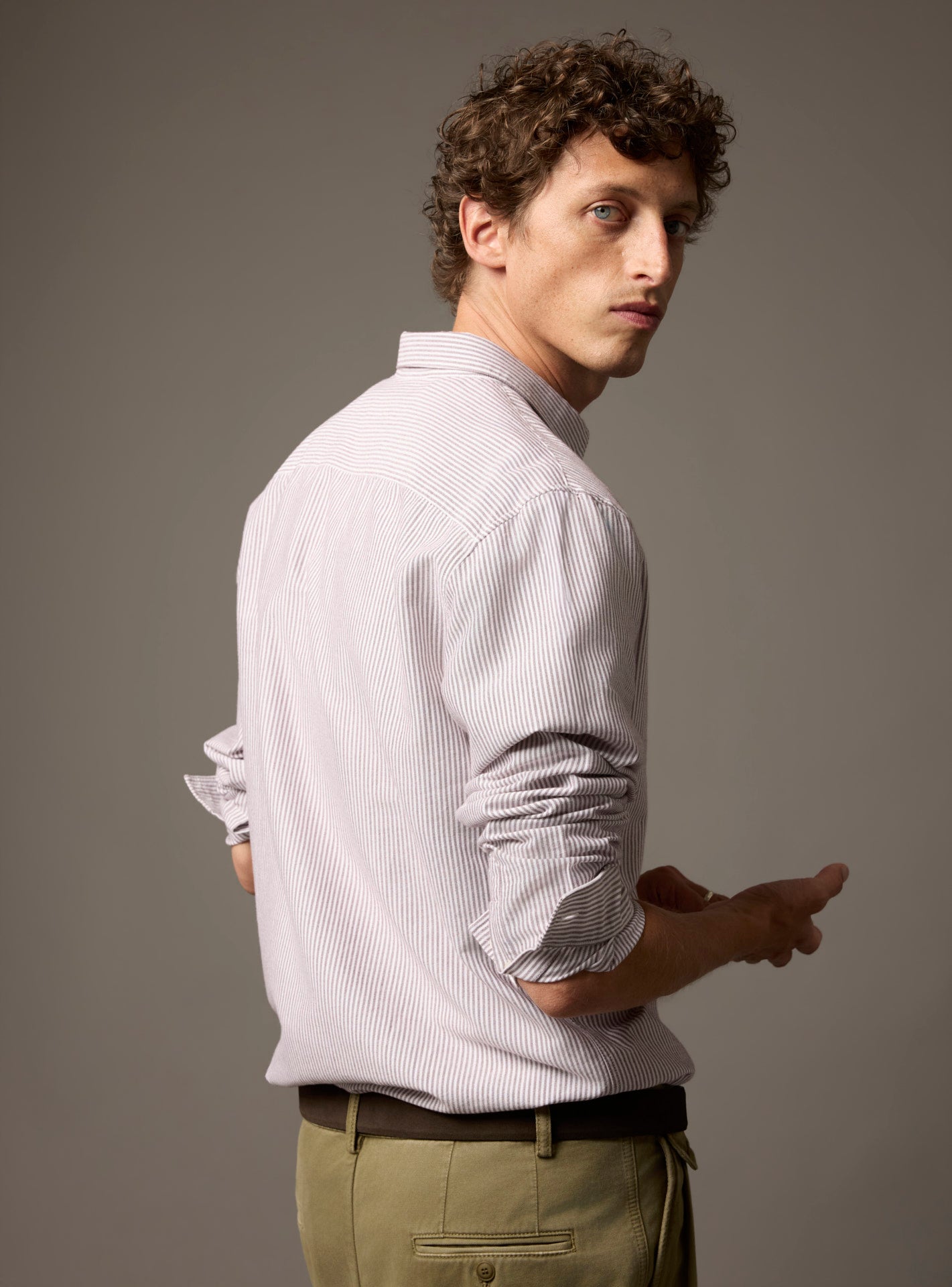 Chemise College White/Raisin