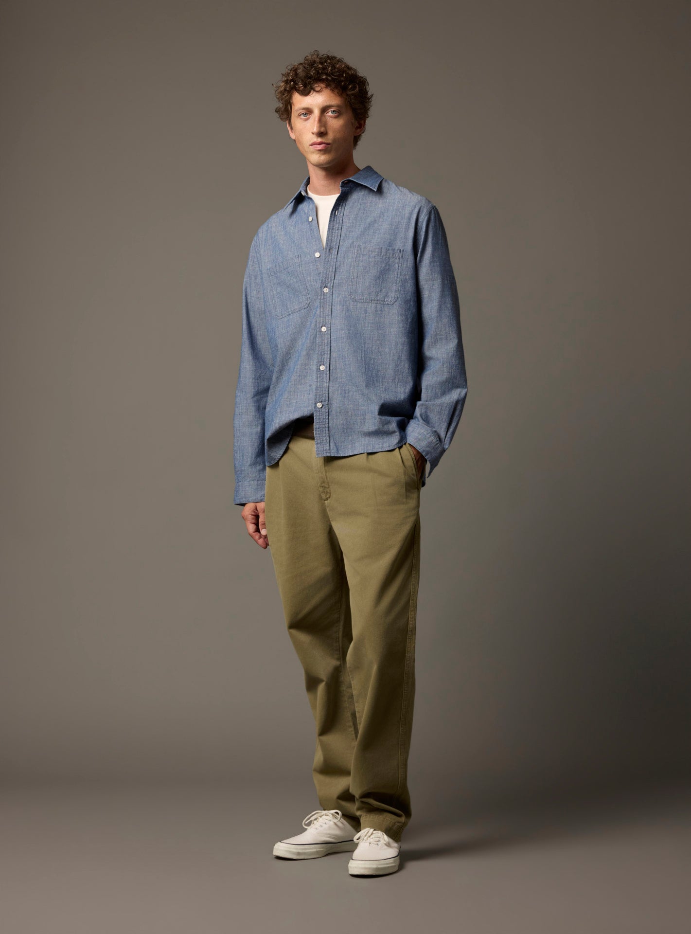Roger Chambray Shirt-2