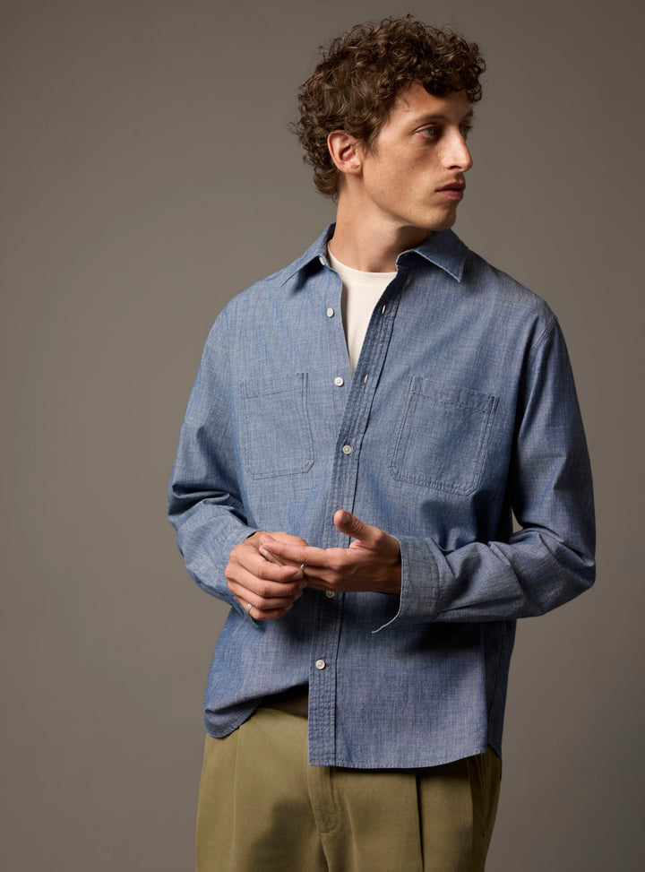 Chemise Roger Chambray