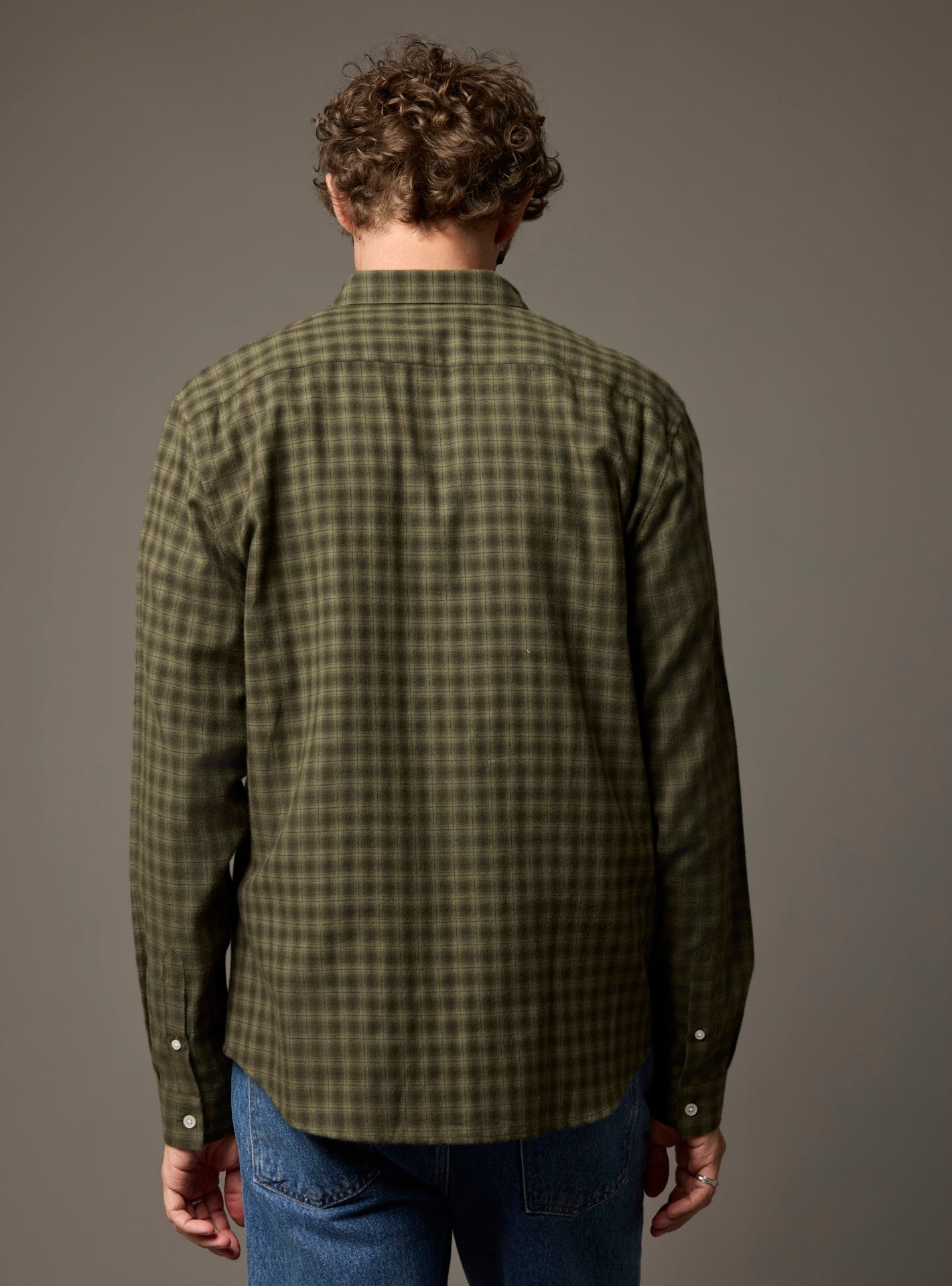 Mercer Evergreen/Dark Khaki Shirt-3
