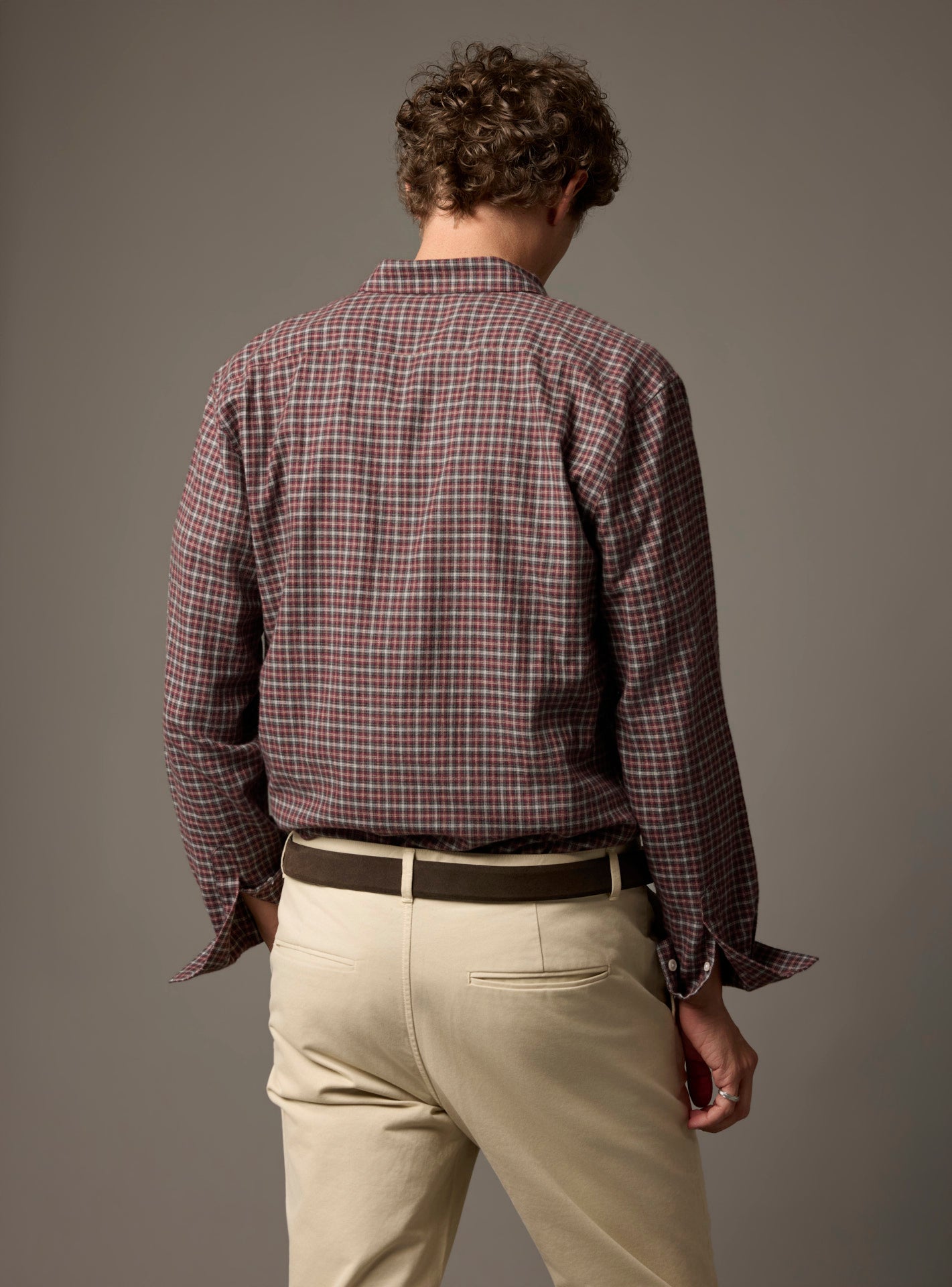 Mercer Mahogany/Craie Shirt-3