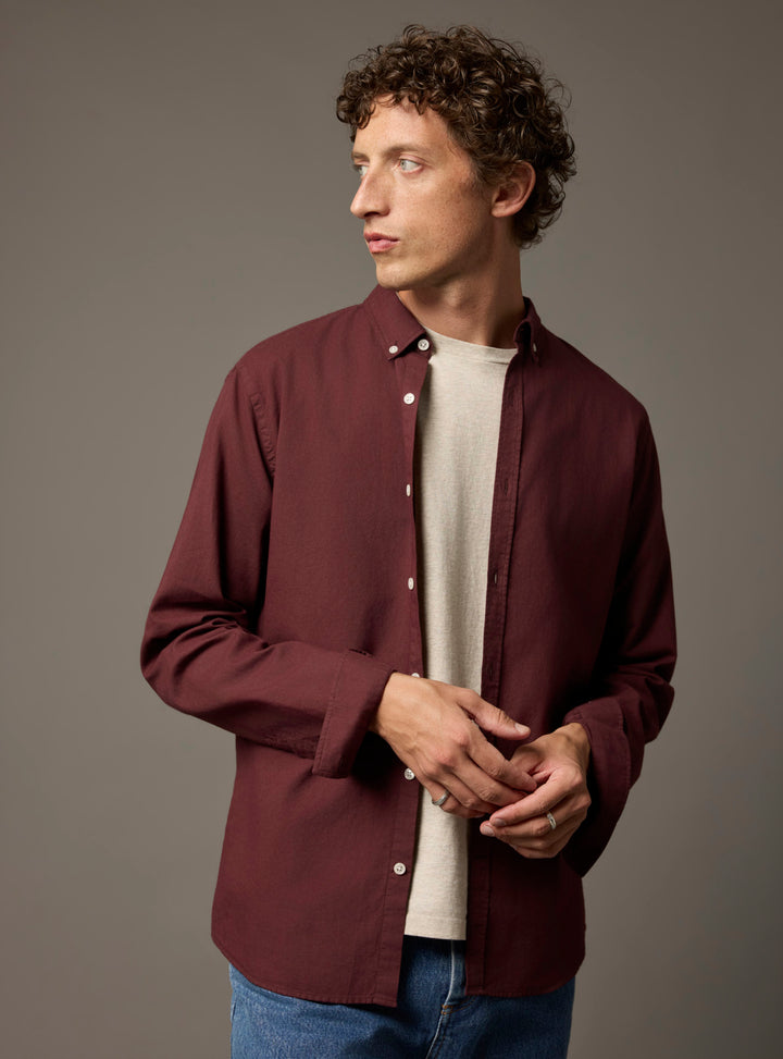 Chemise College Mahogany