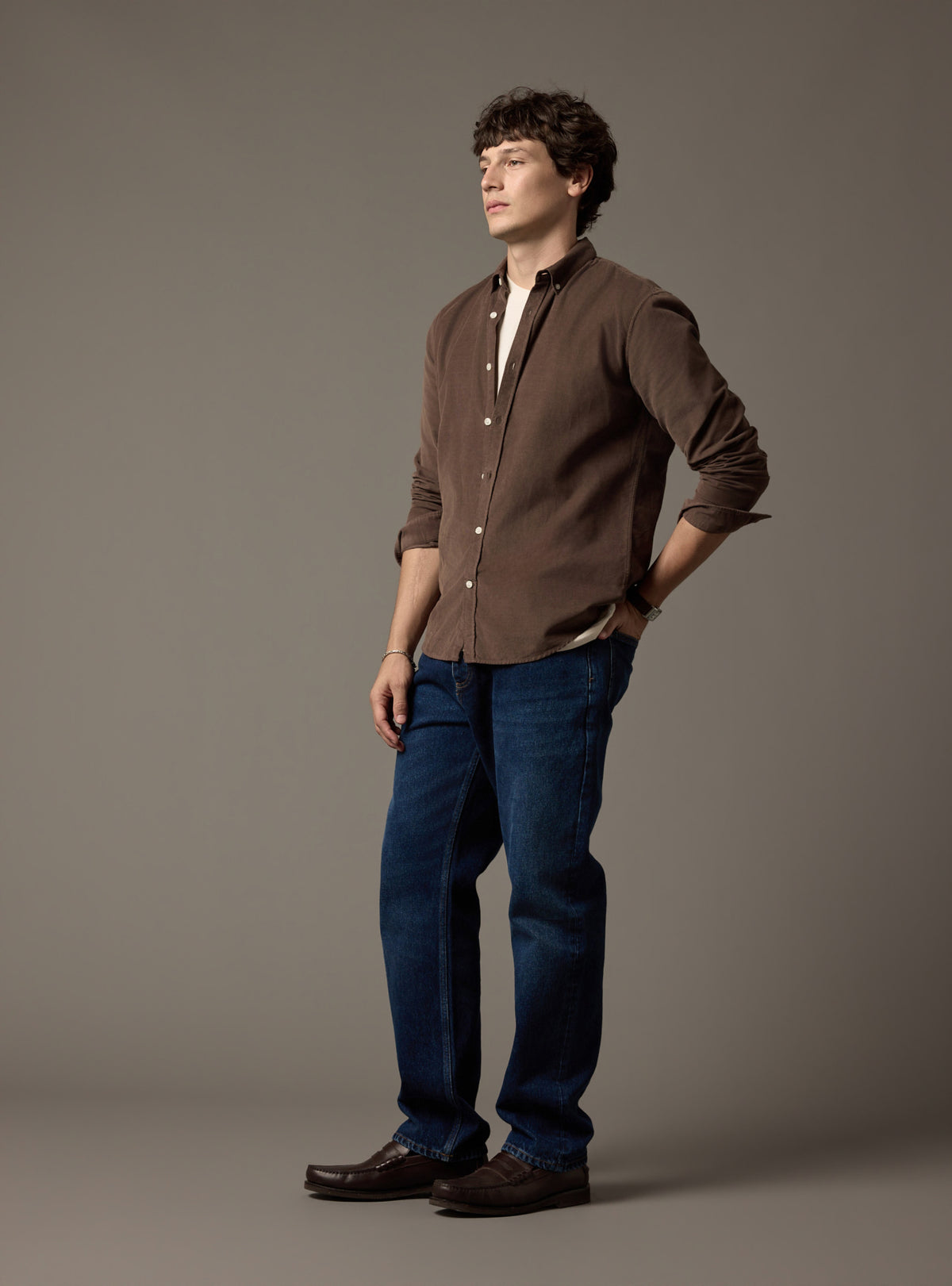 Chemise College Expresso-4