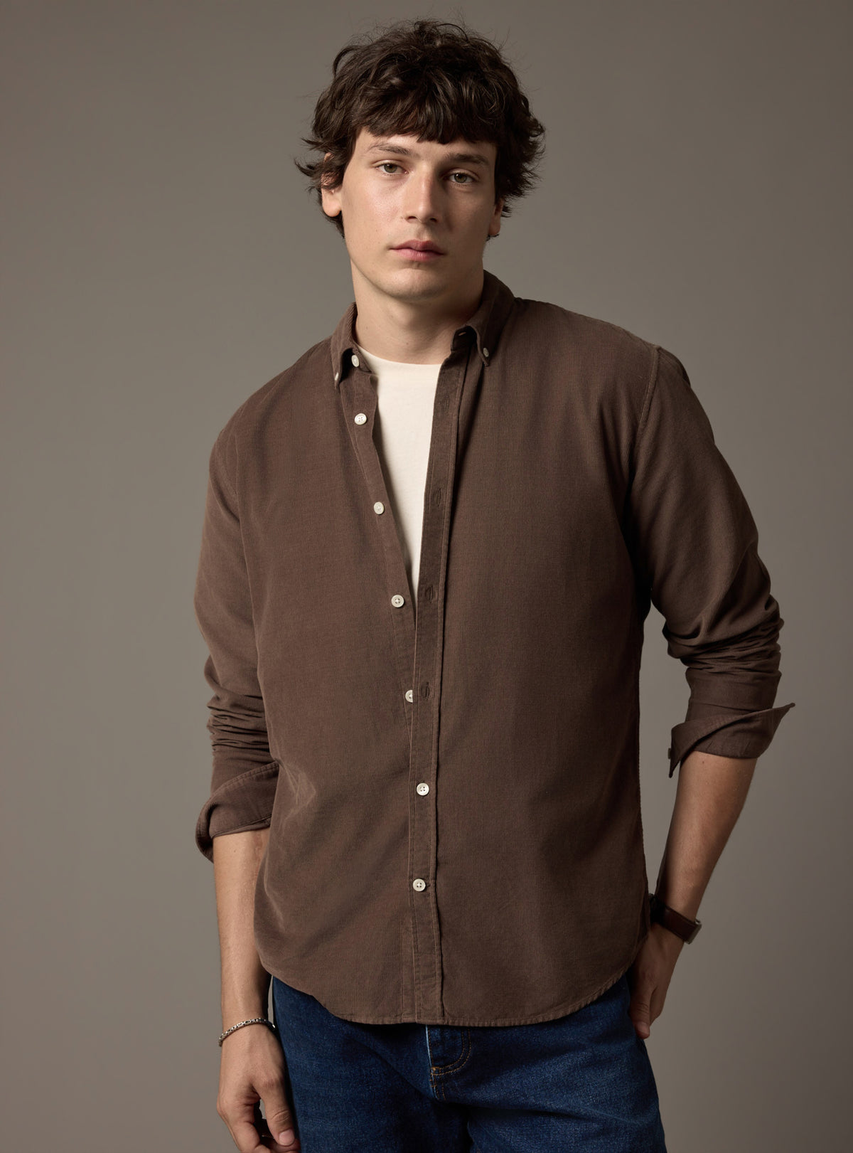 Chemise College Expresso-1