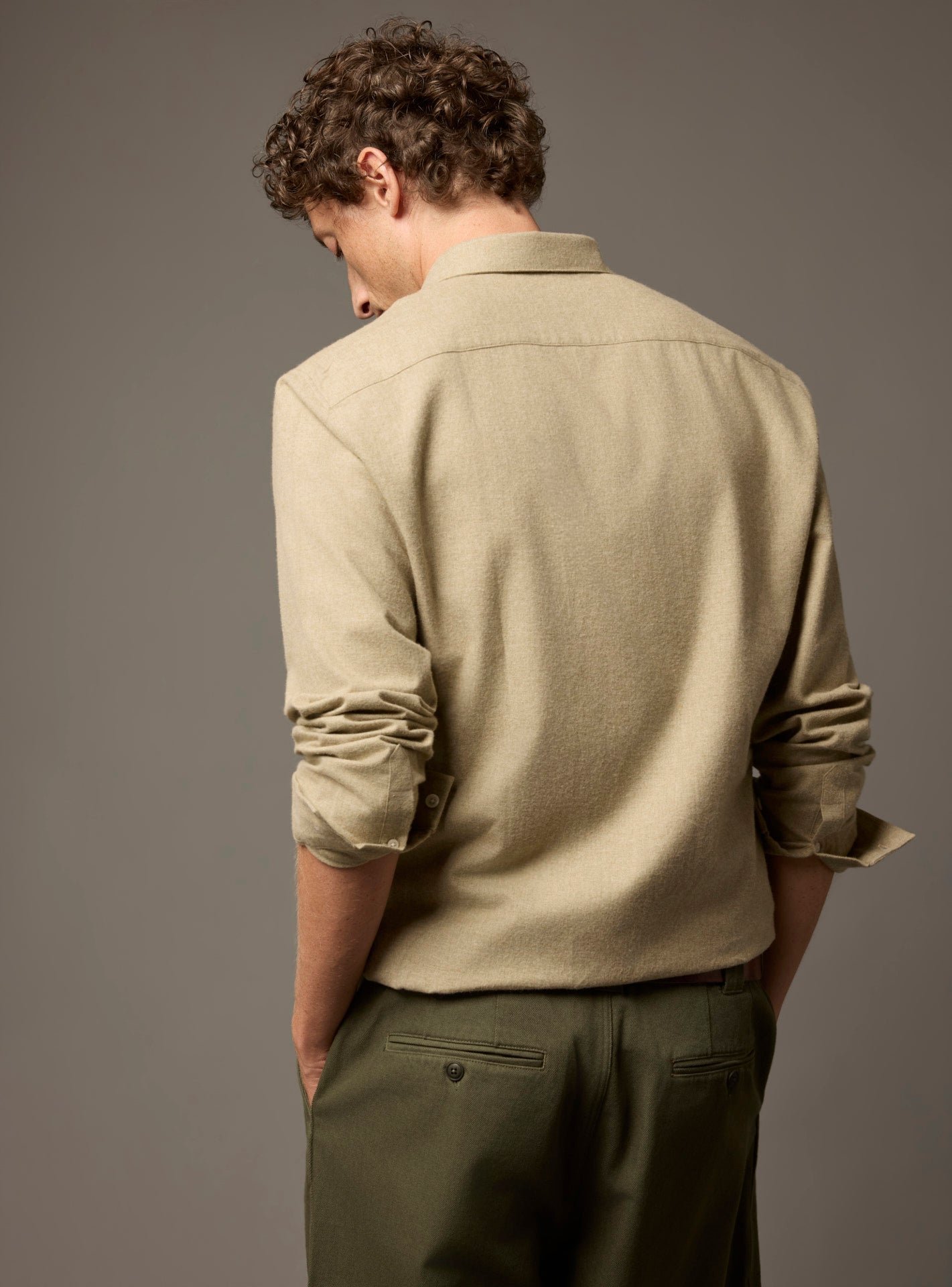 Chemise Mercer Mixed Beige