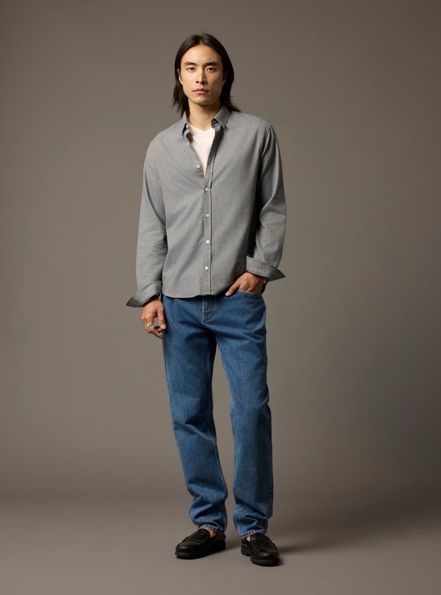 Chemise Mercer Mixed Blue-2