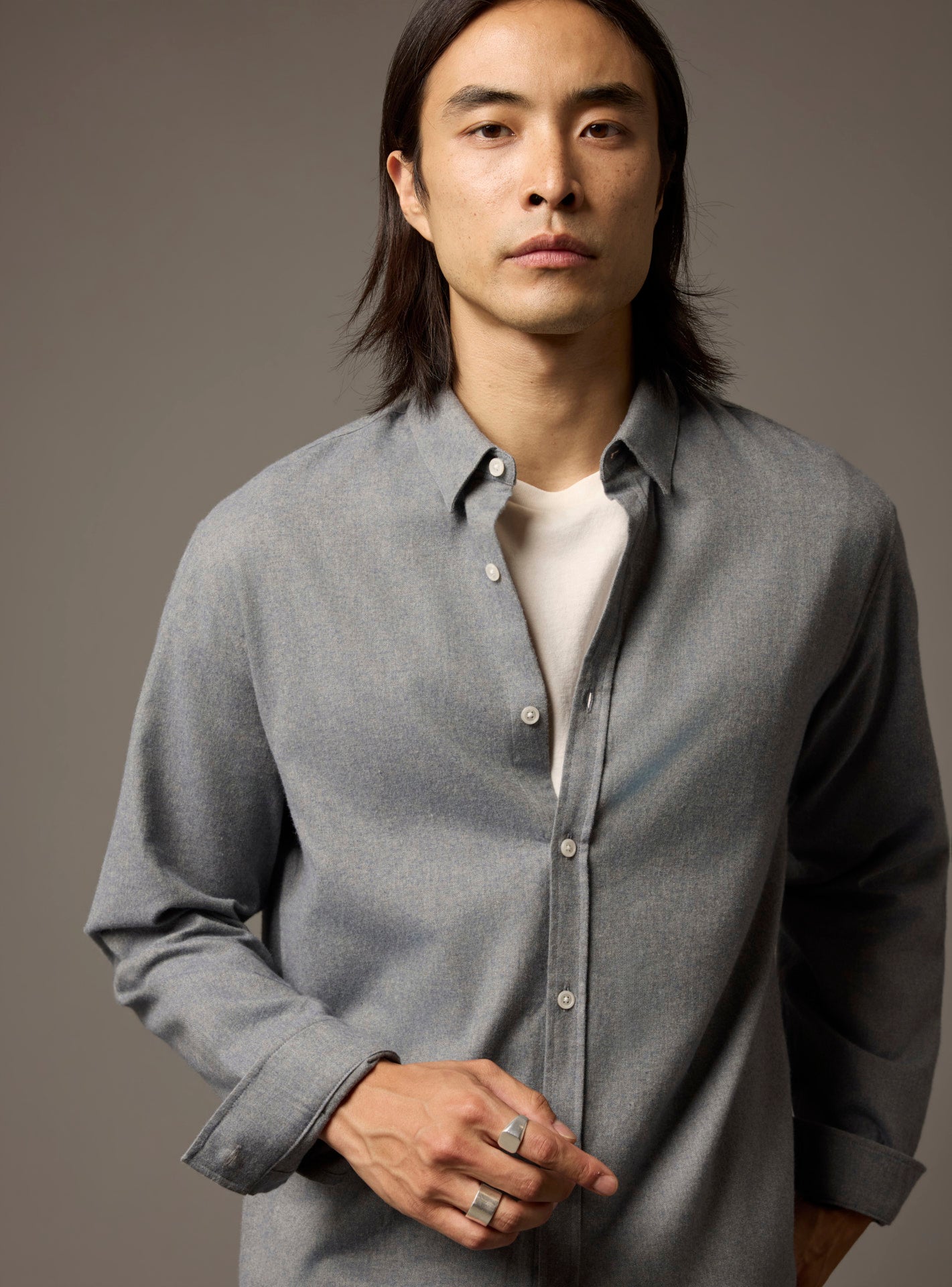 Chemise Mercer Mixed Blue-4