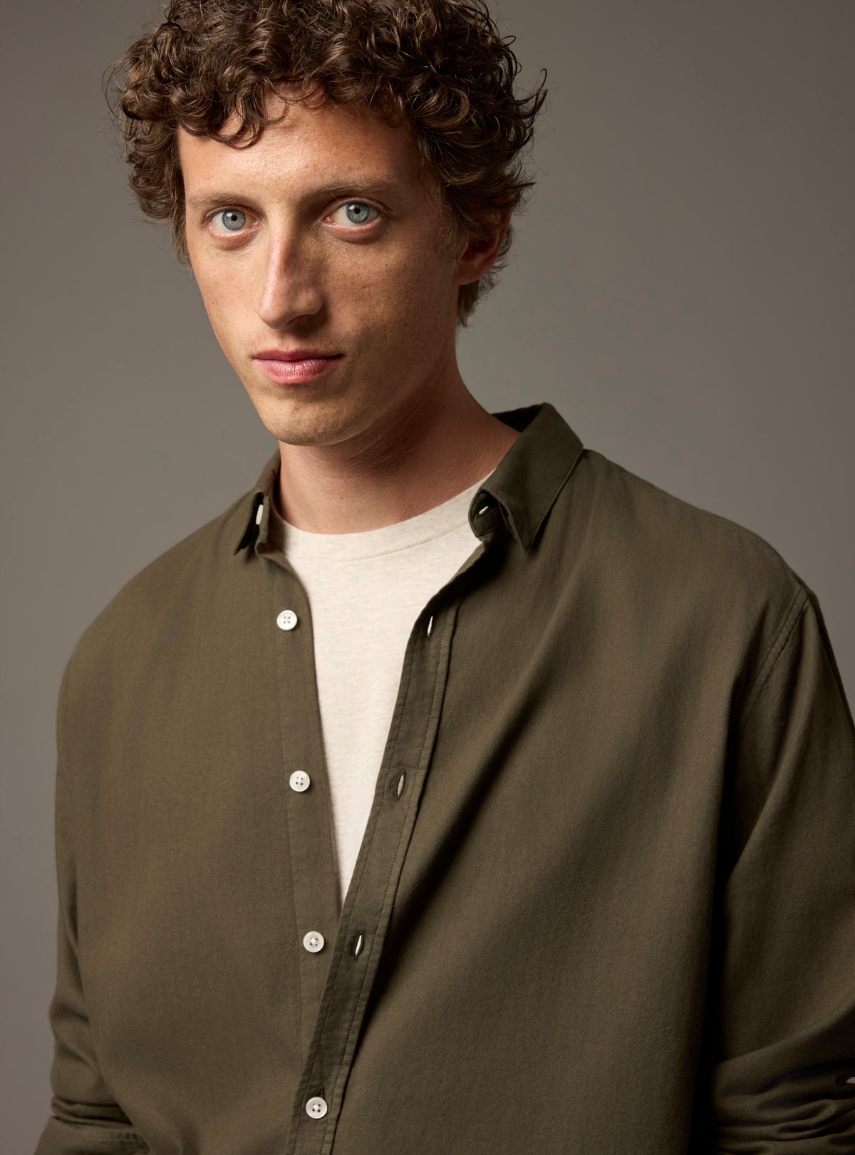 Mercer Dark Khaki Shirt