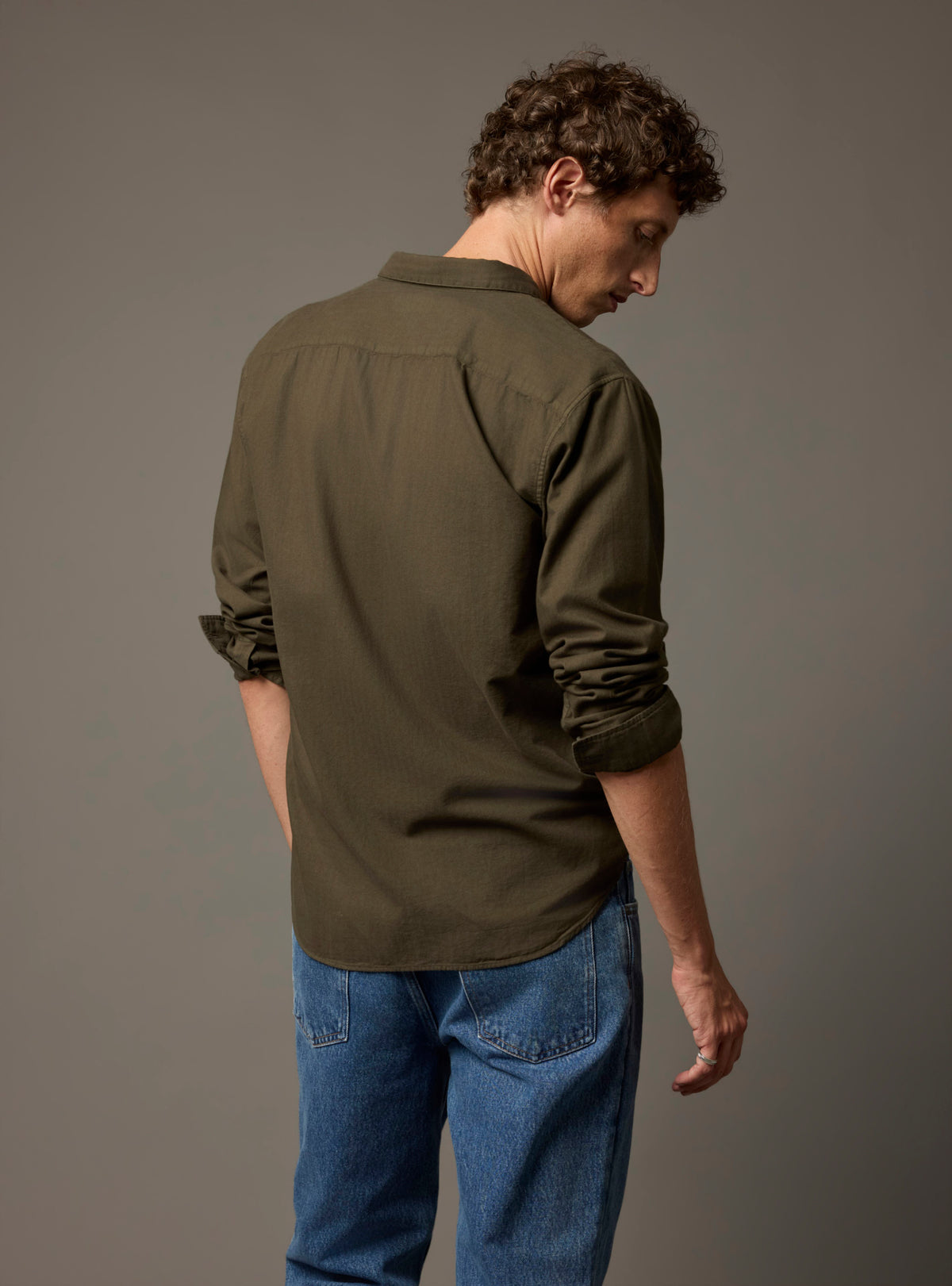 Mercer Dark Khaki Shirt-3