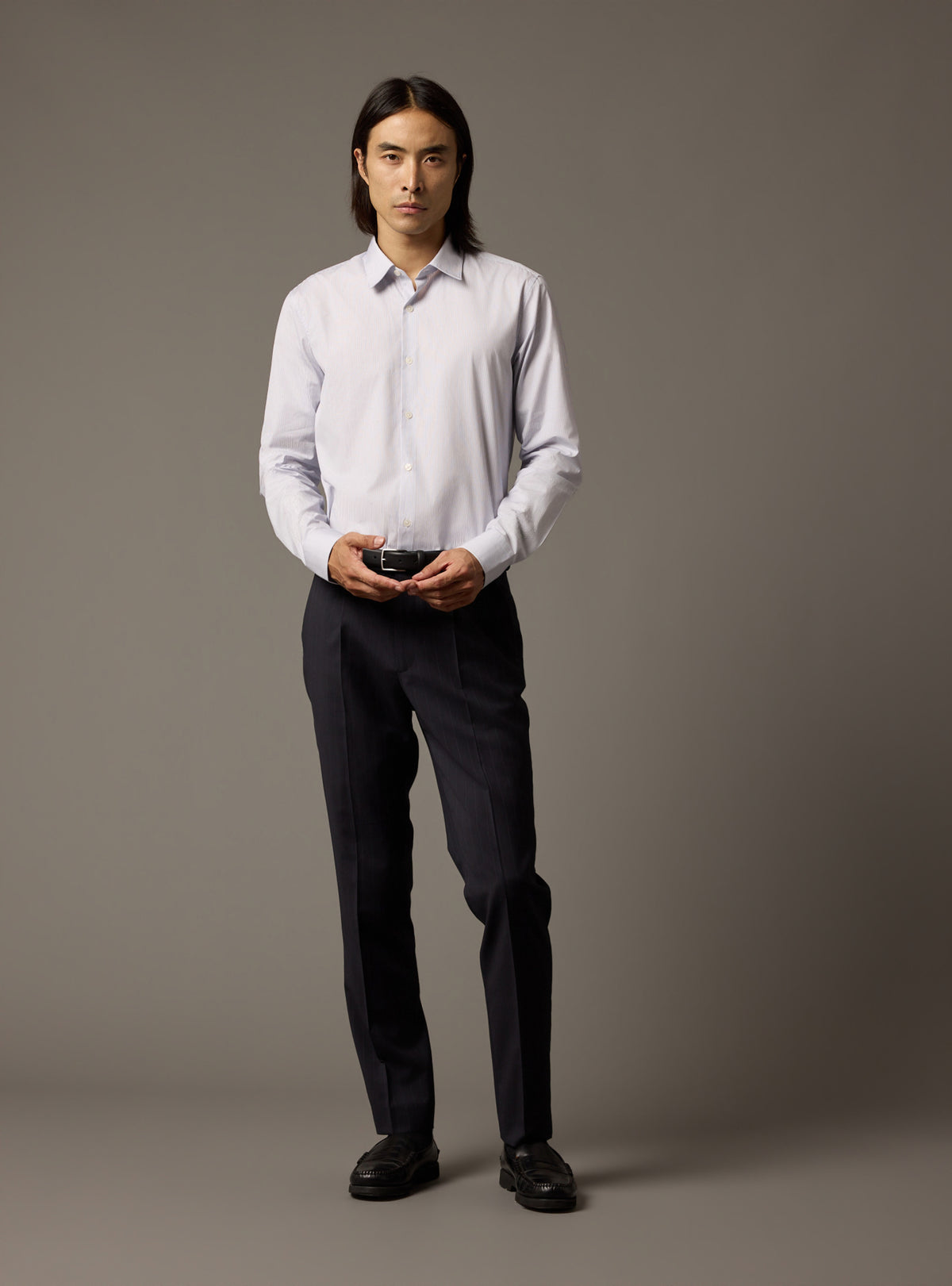 Chemise Jake Denim Blue/White