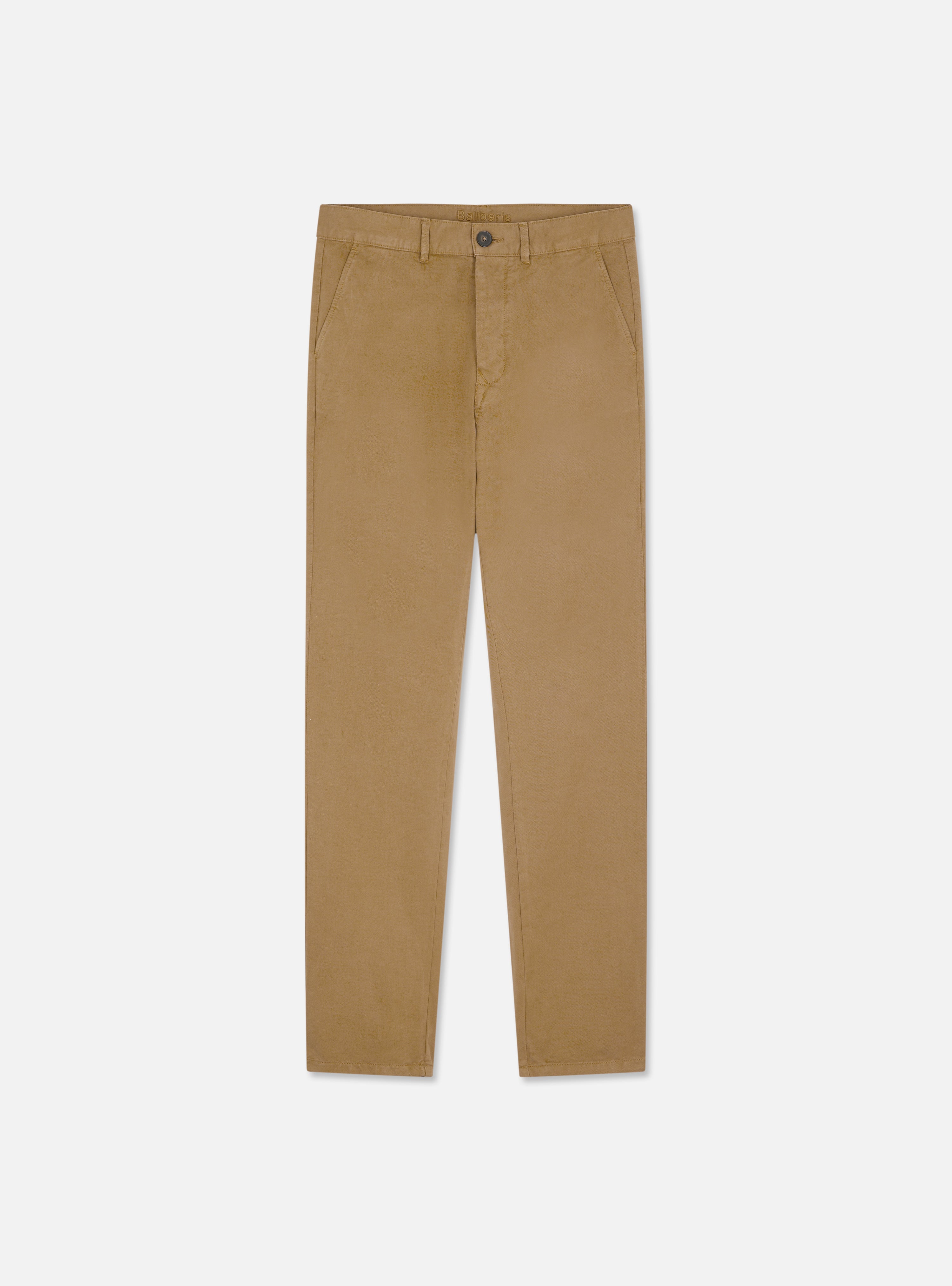 Chino Ajusté Charles Marron Cinnamon-4