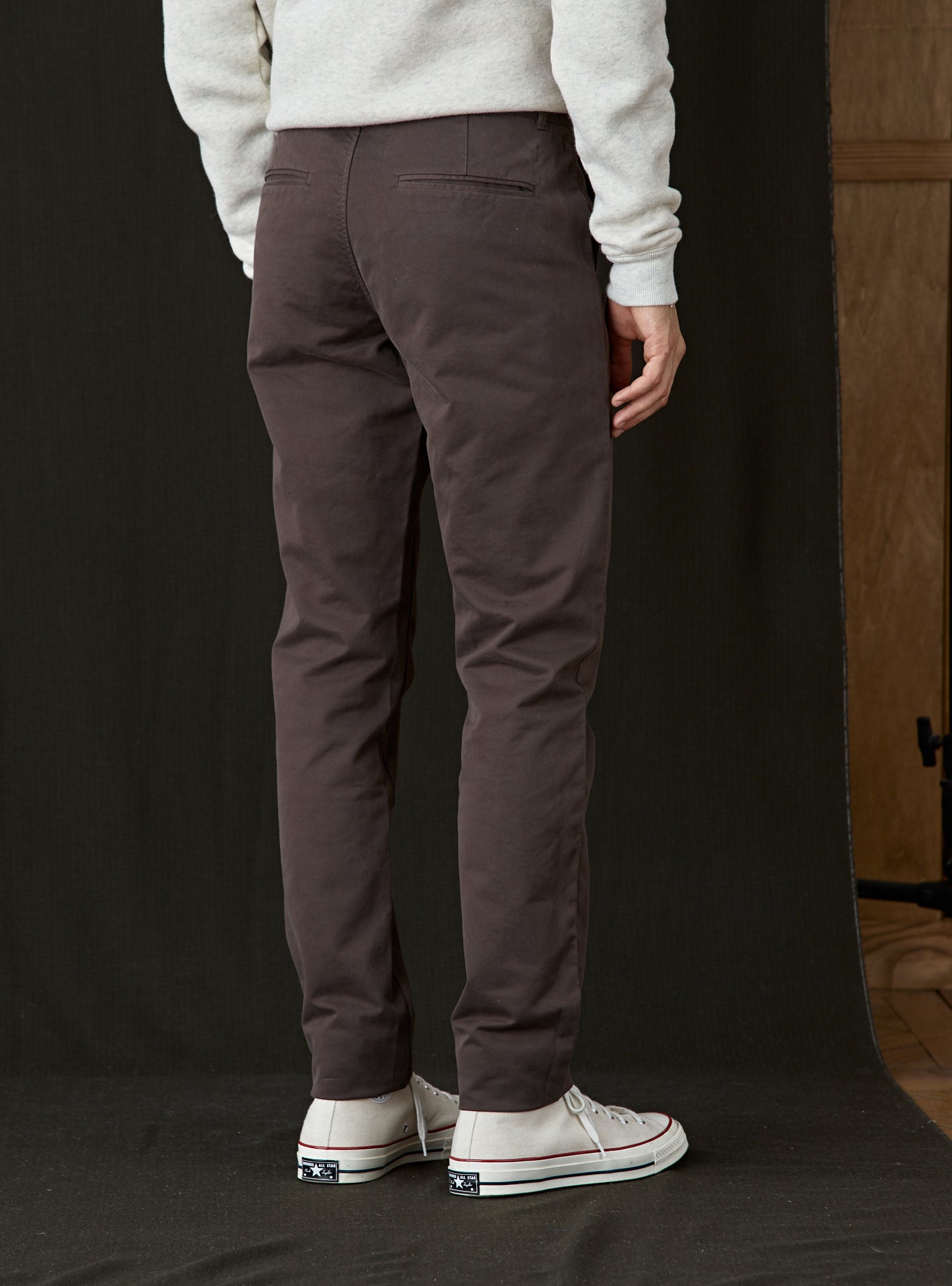 Chino Ajusté Charles Coffee-5