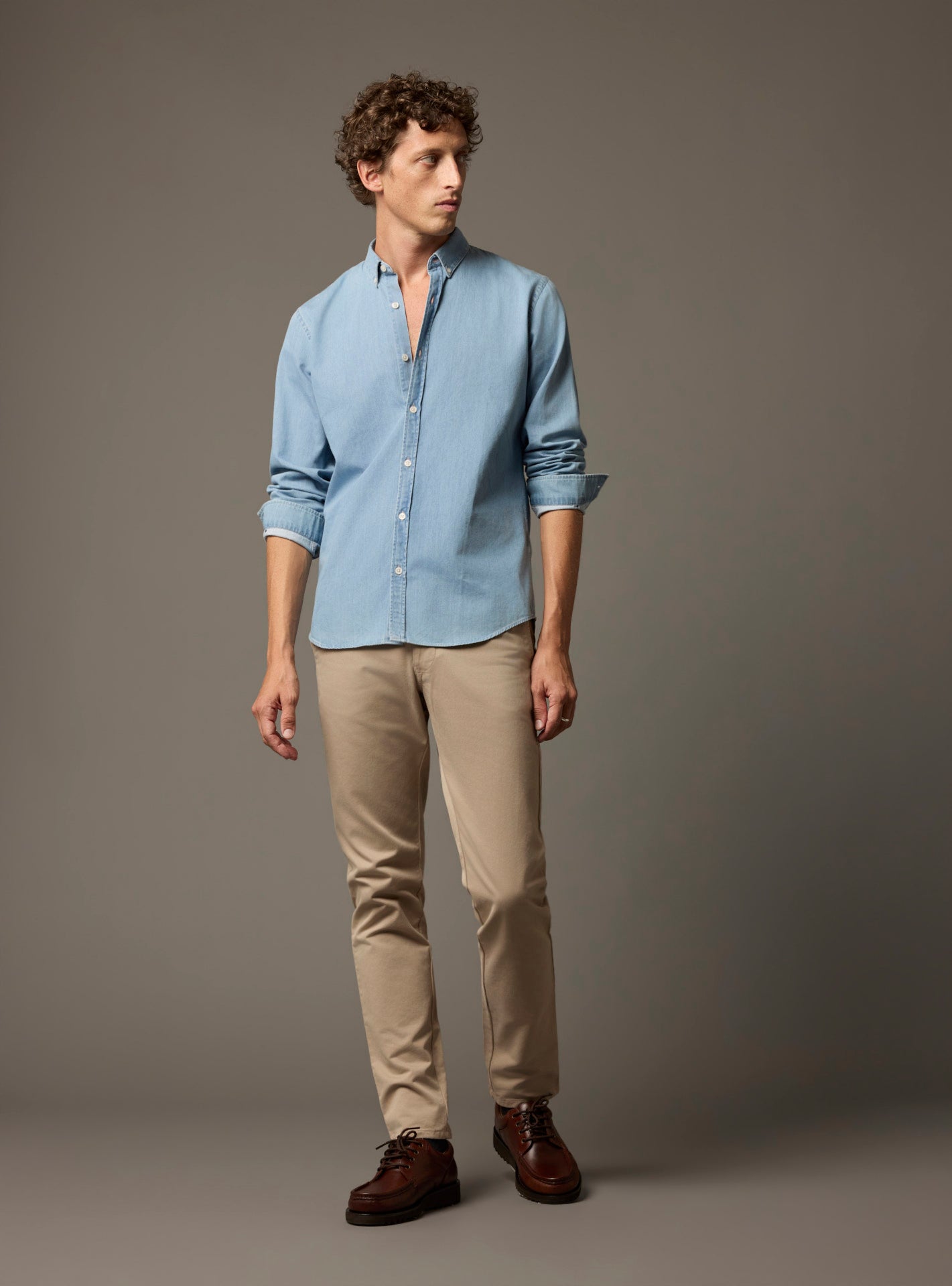 Charles Beige Chinos-1
