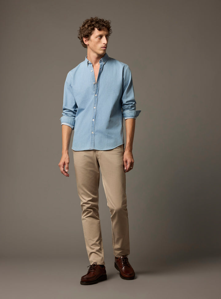 Charles Beige Chinos