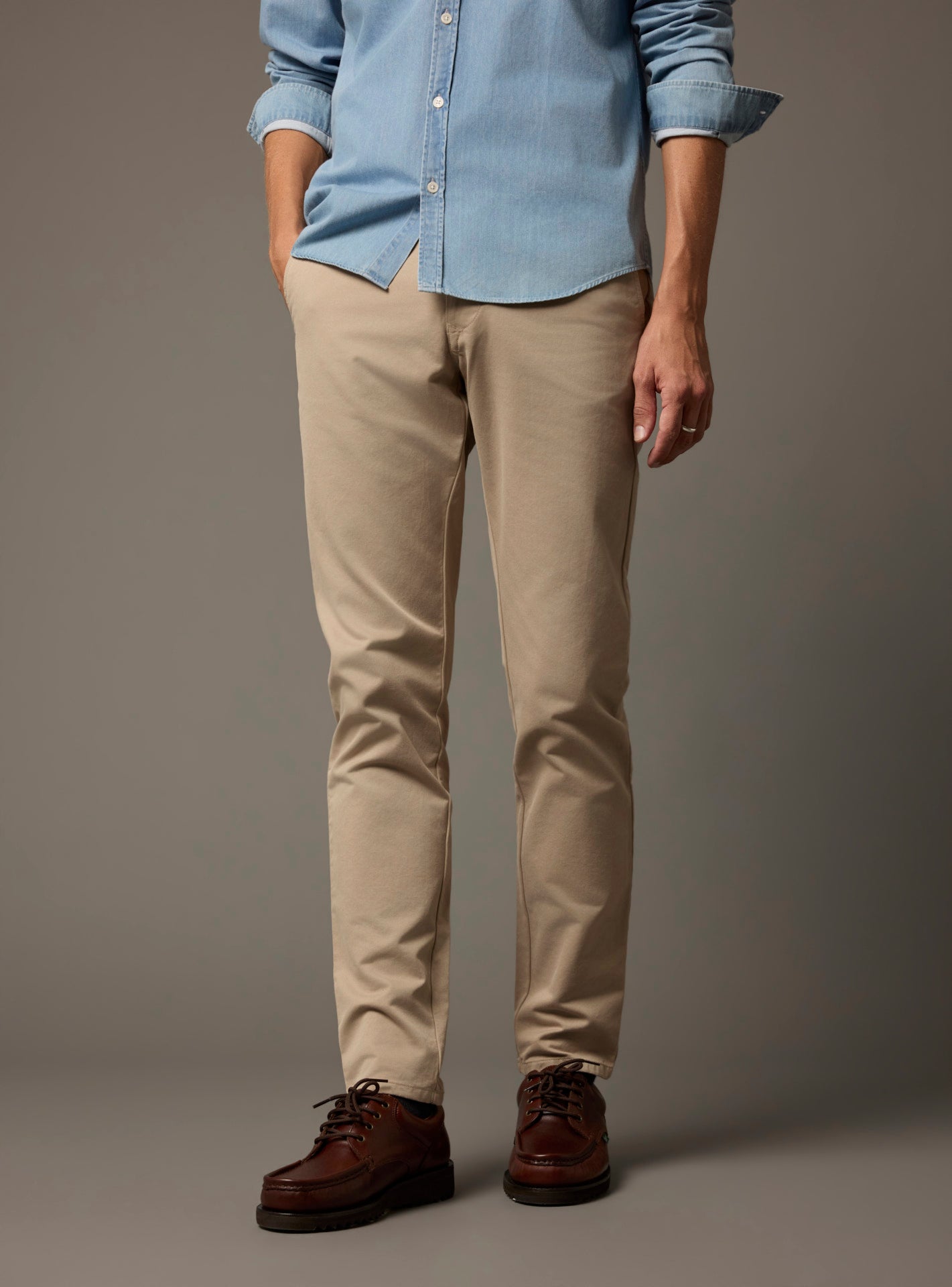 Charles Beige Chinos-2
