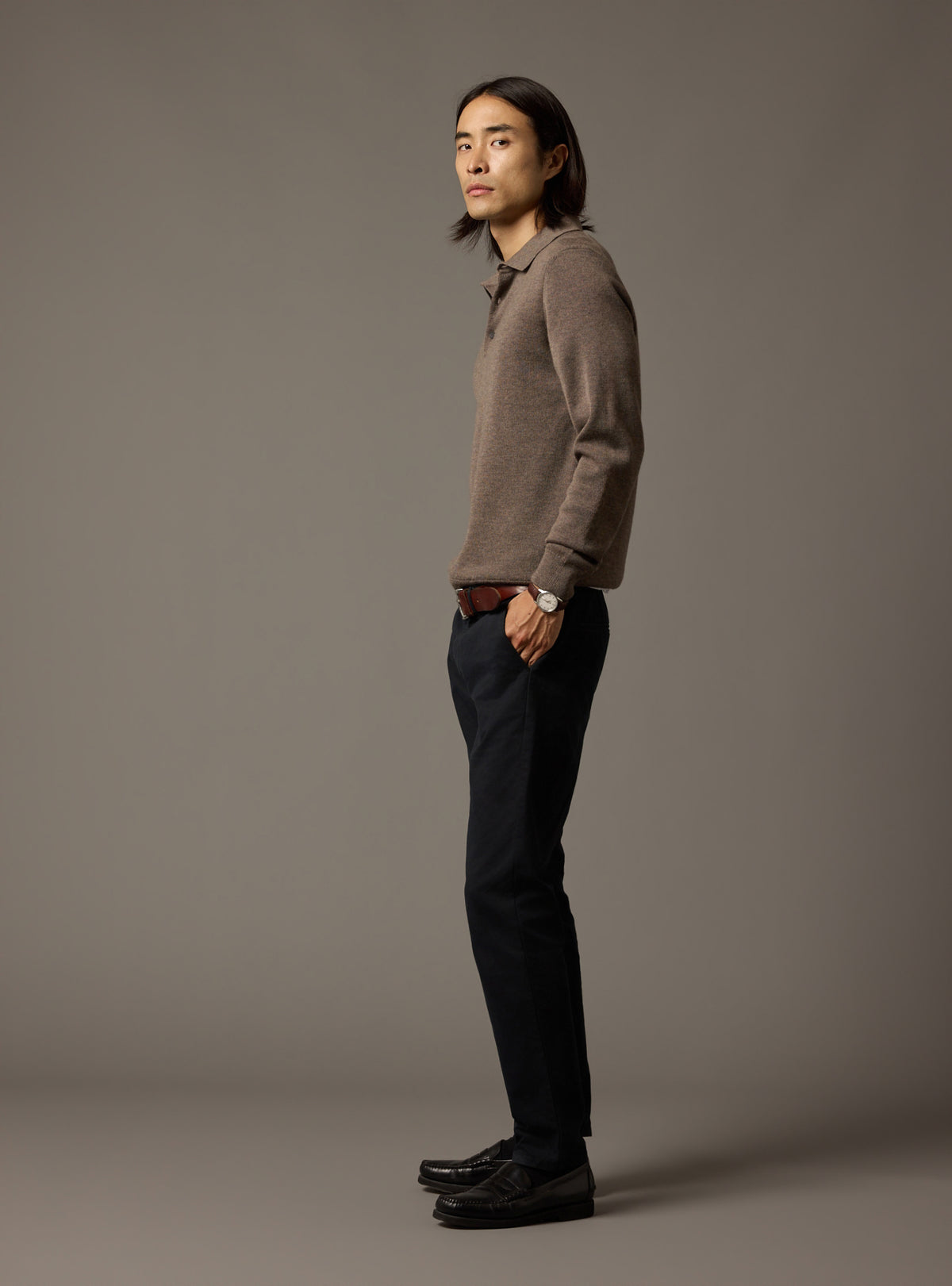 Charles Navy Chinos
