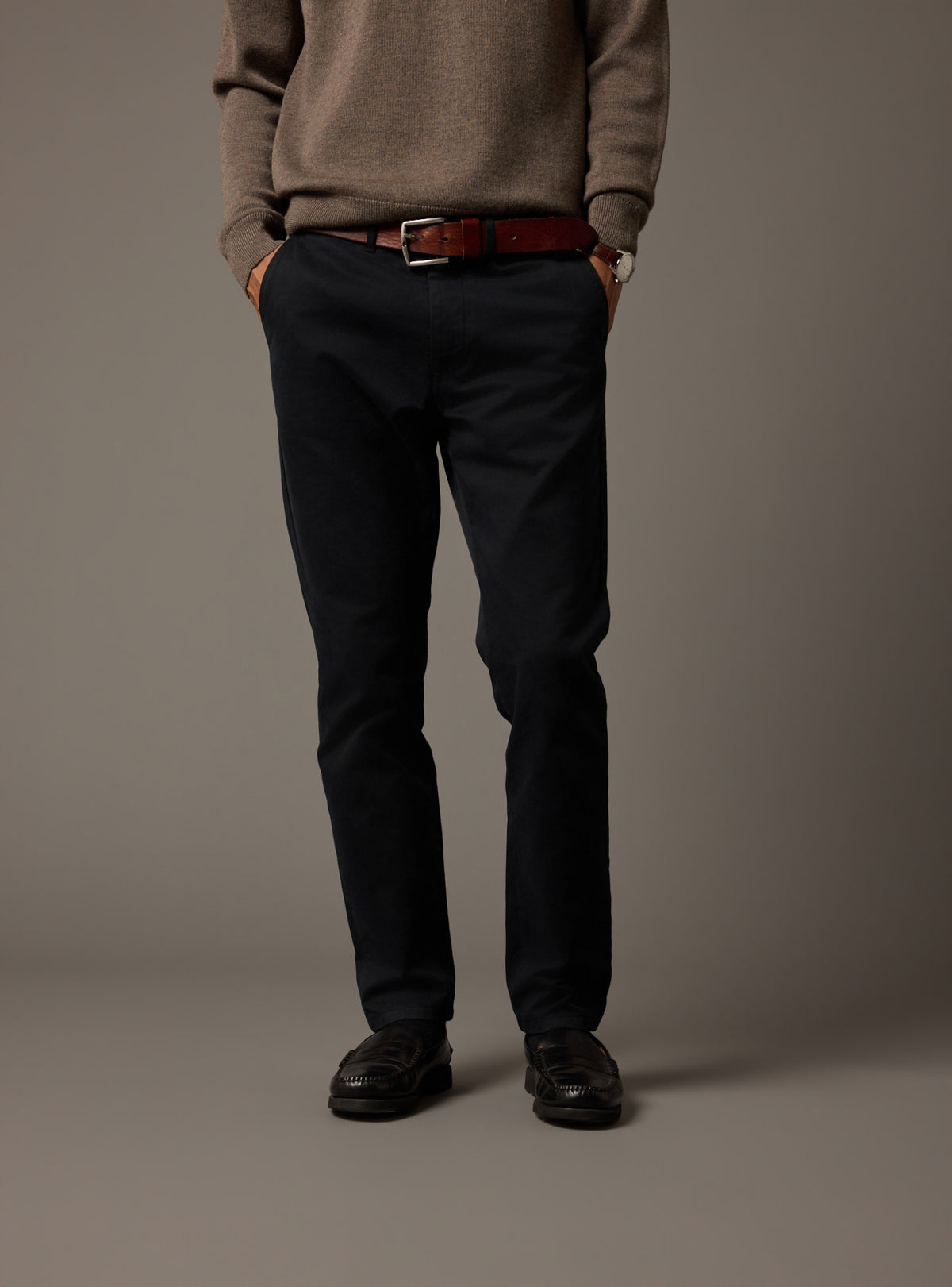 Charles Navy Chinos