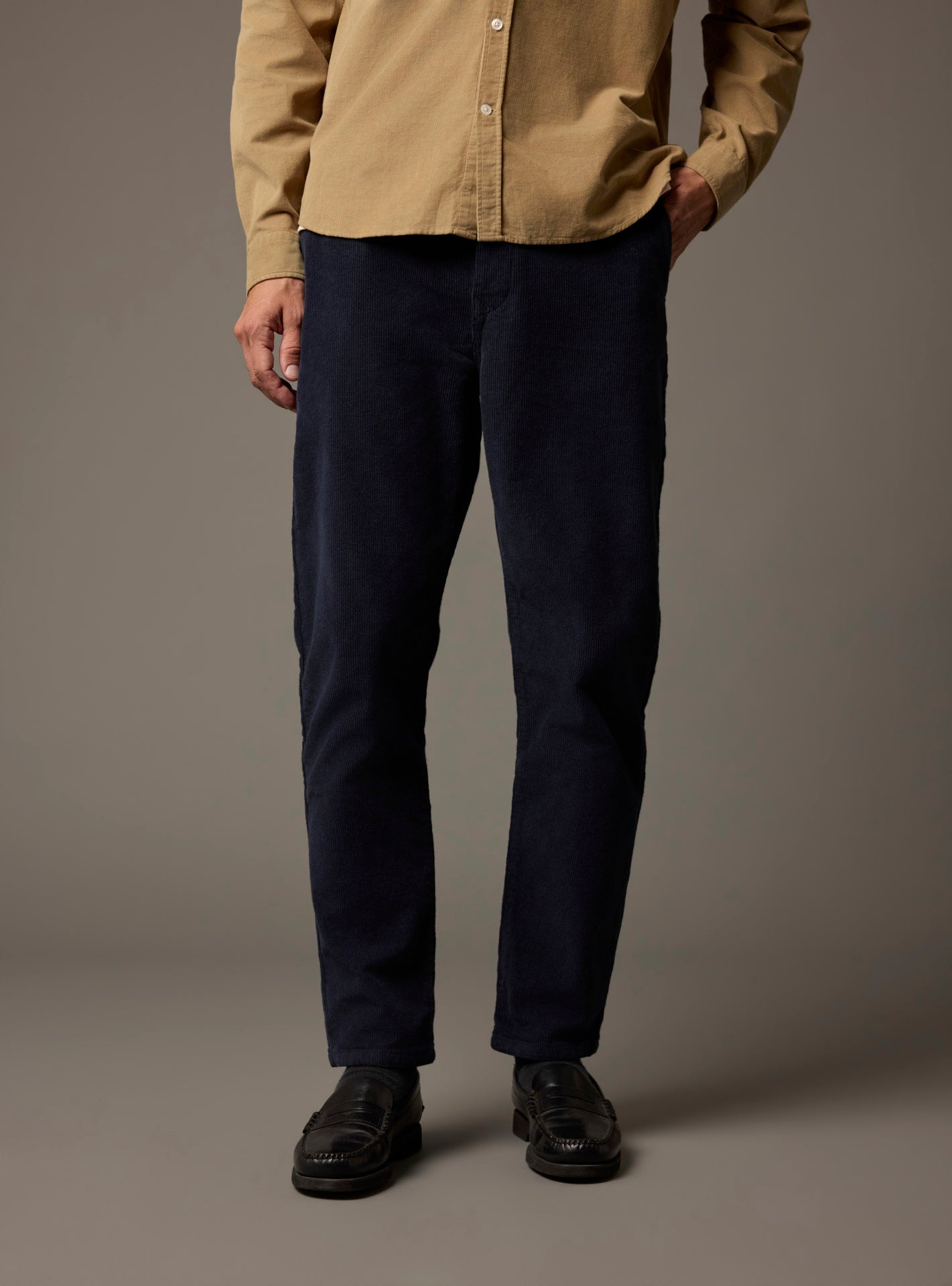 Axel Navy Chinos-2