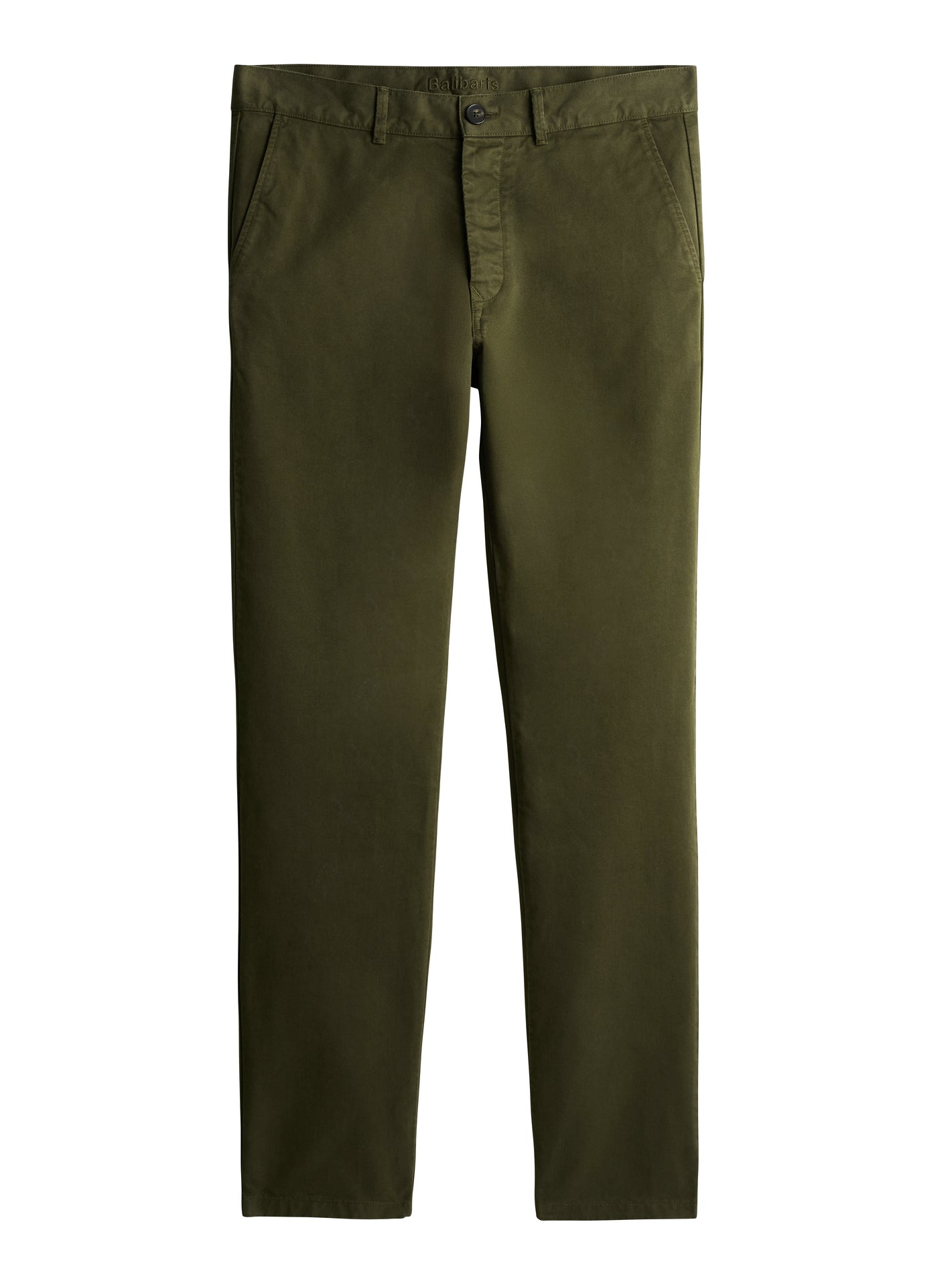 Chino Paul Avocat –  Pantalon Chino 100% coton vert kaki avec coupe slim et poches italiennes – packshot