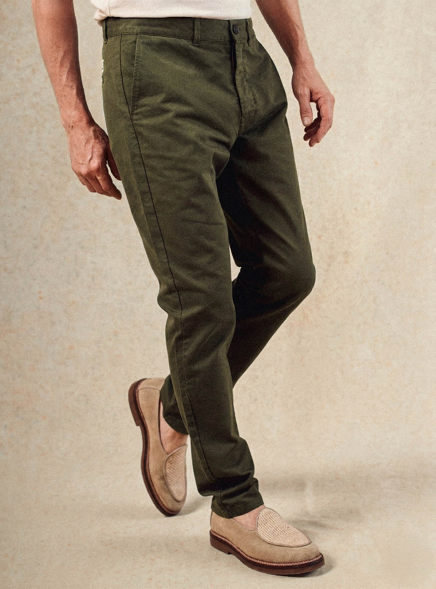 Paul Avocado Chinos-1