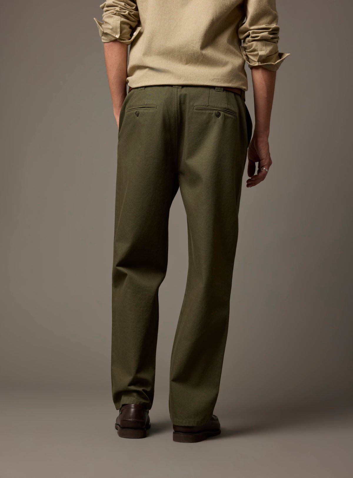 Ulysse Dark Khaki Chinos