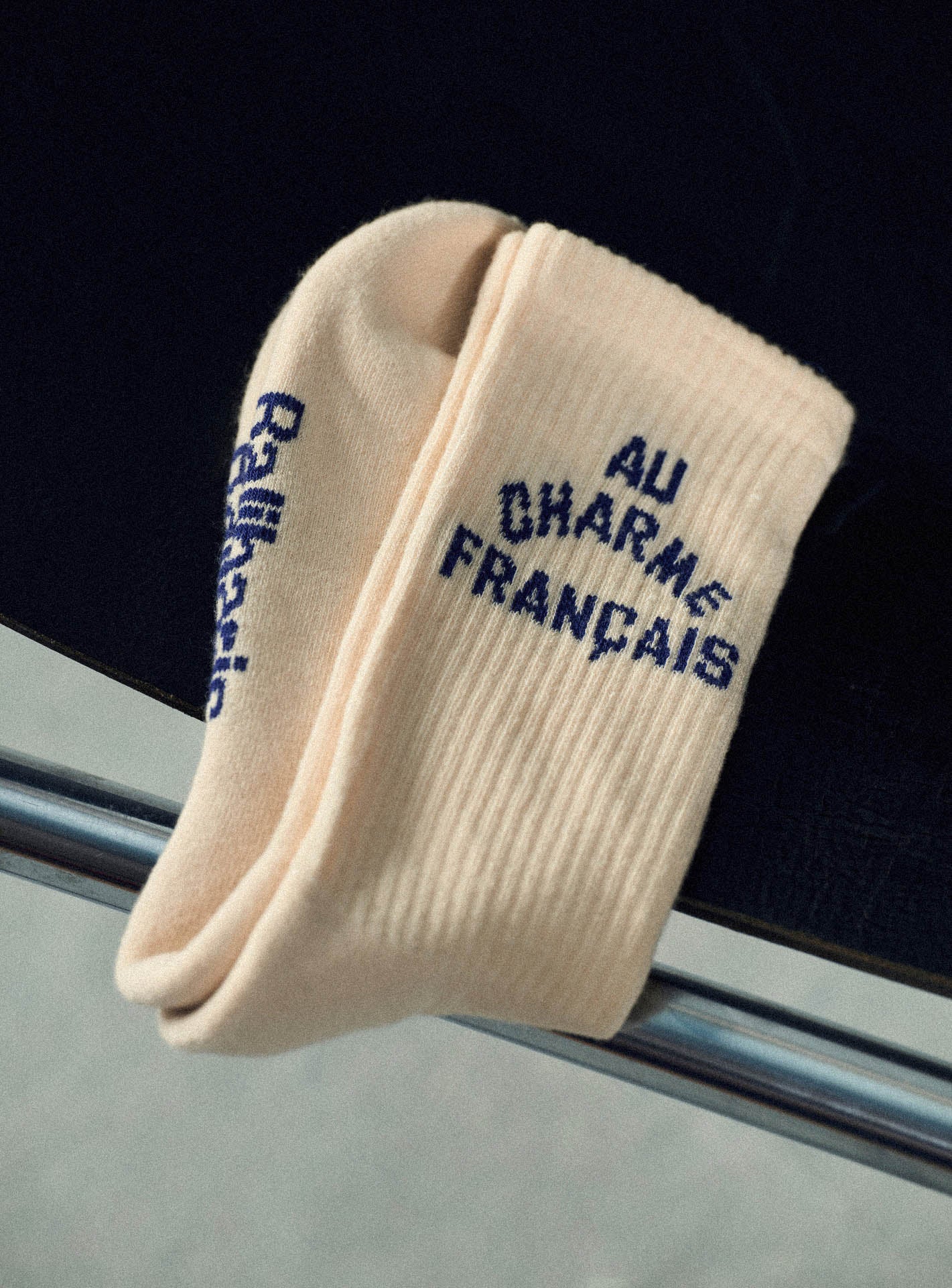 Chaussettes Berny Ecru-1