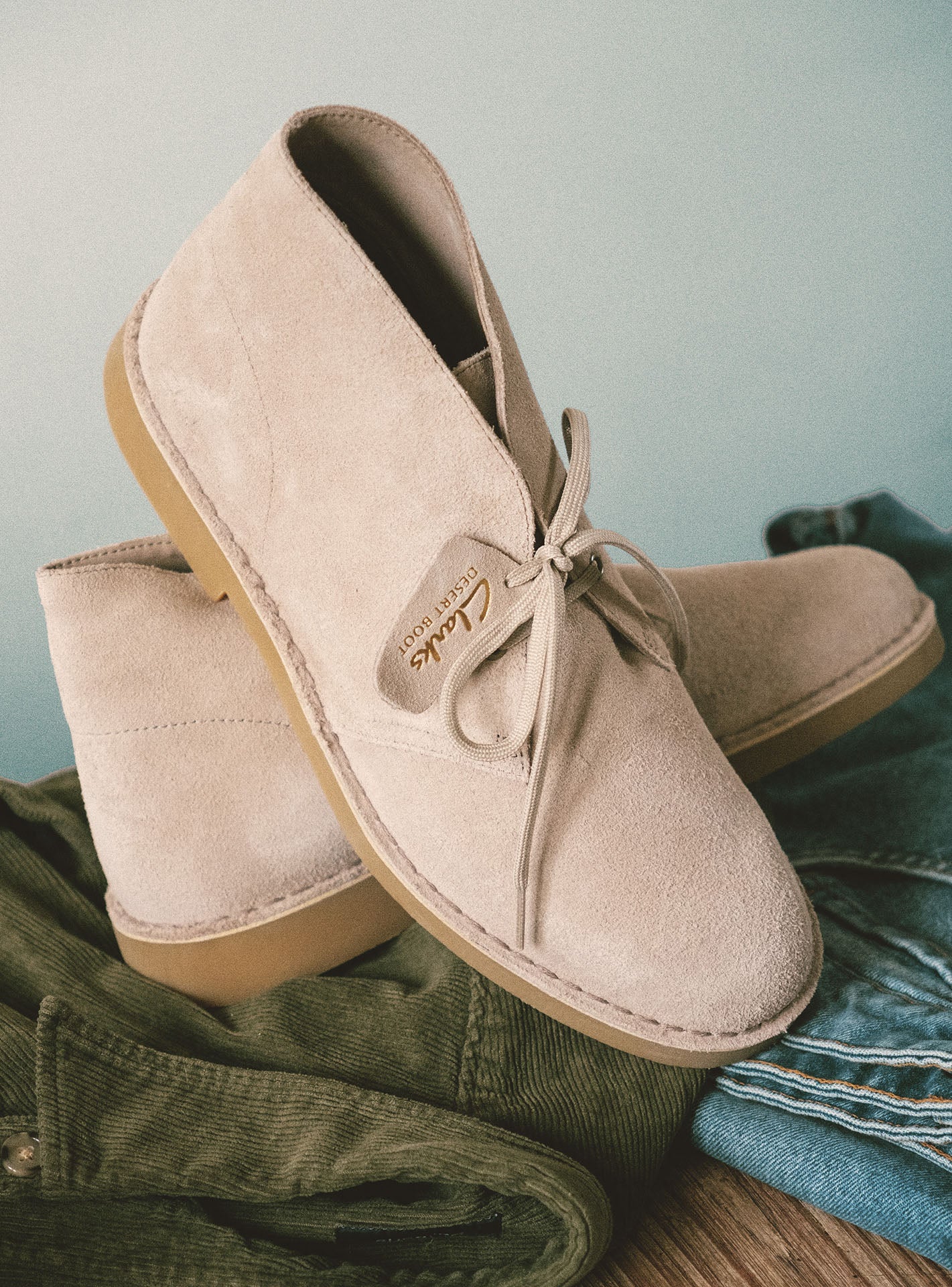 美品　Clarks Originals ベージュ Men's Clarks Desert Sand Shoes | Balibaris